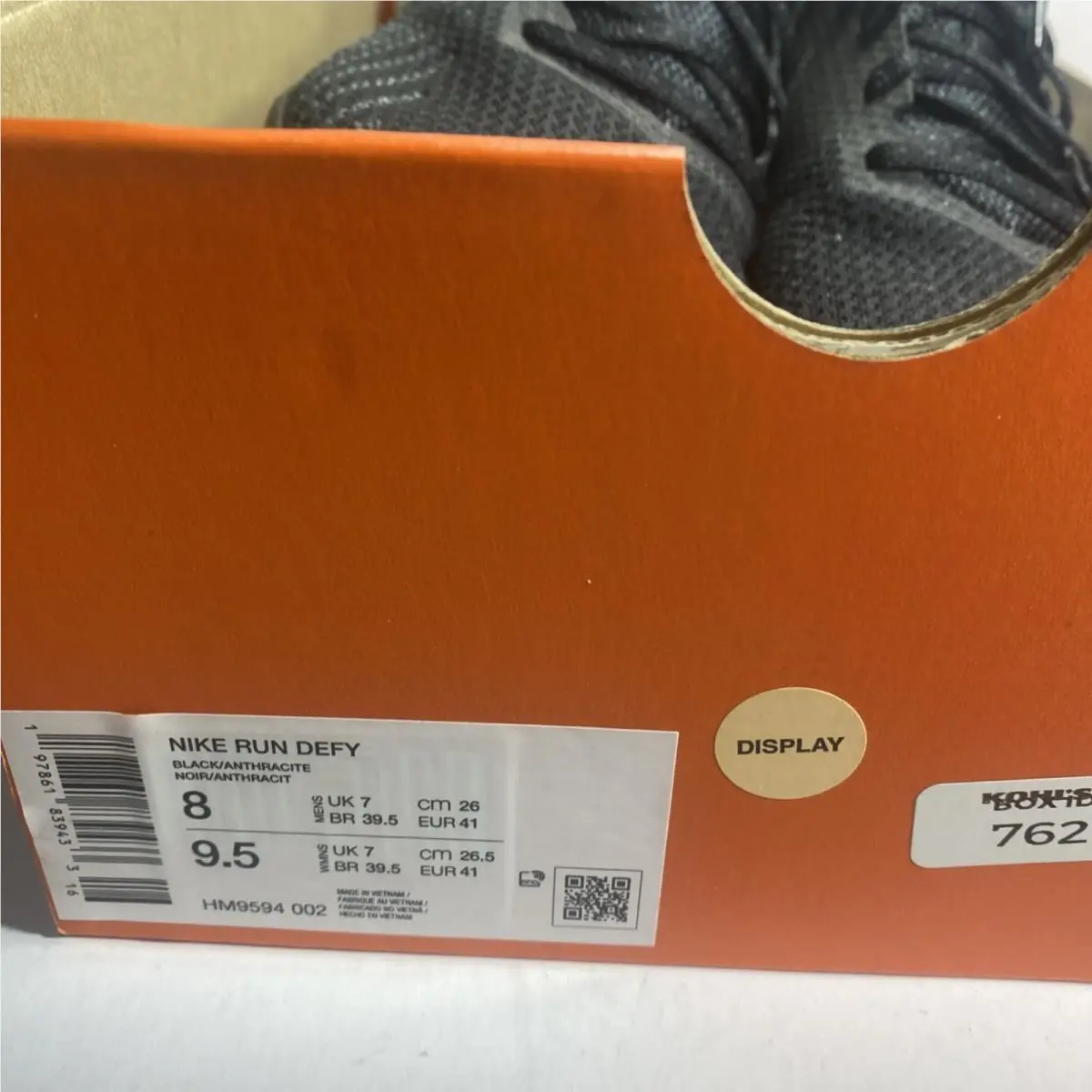 Nike shoes - Nike Run Defy - Run Defy - Black/Anthracite 1