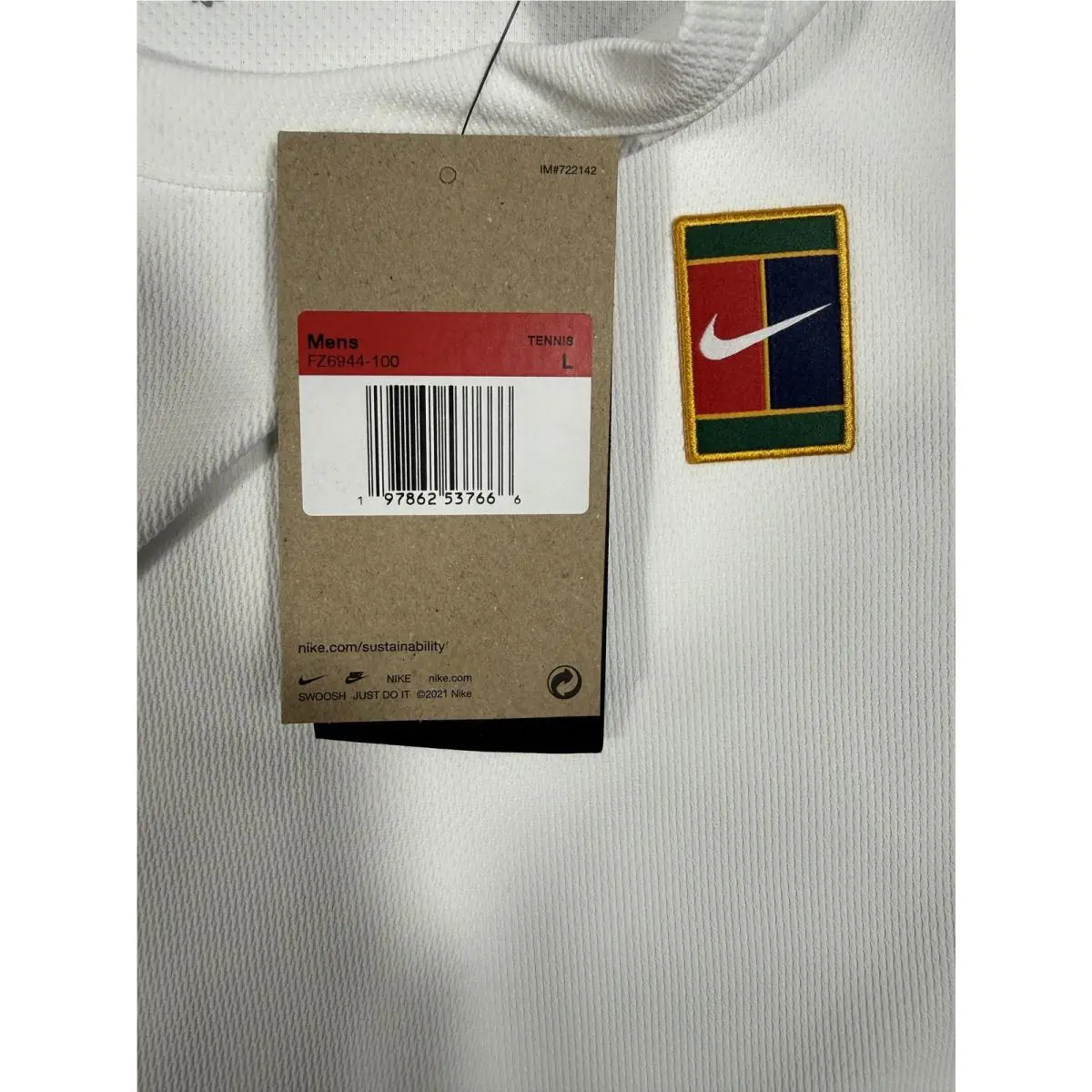 Nike clothing - Nike Dri-Fit - White (UPC: 0197862537666) 3