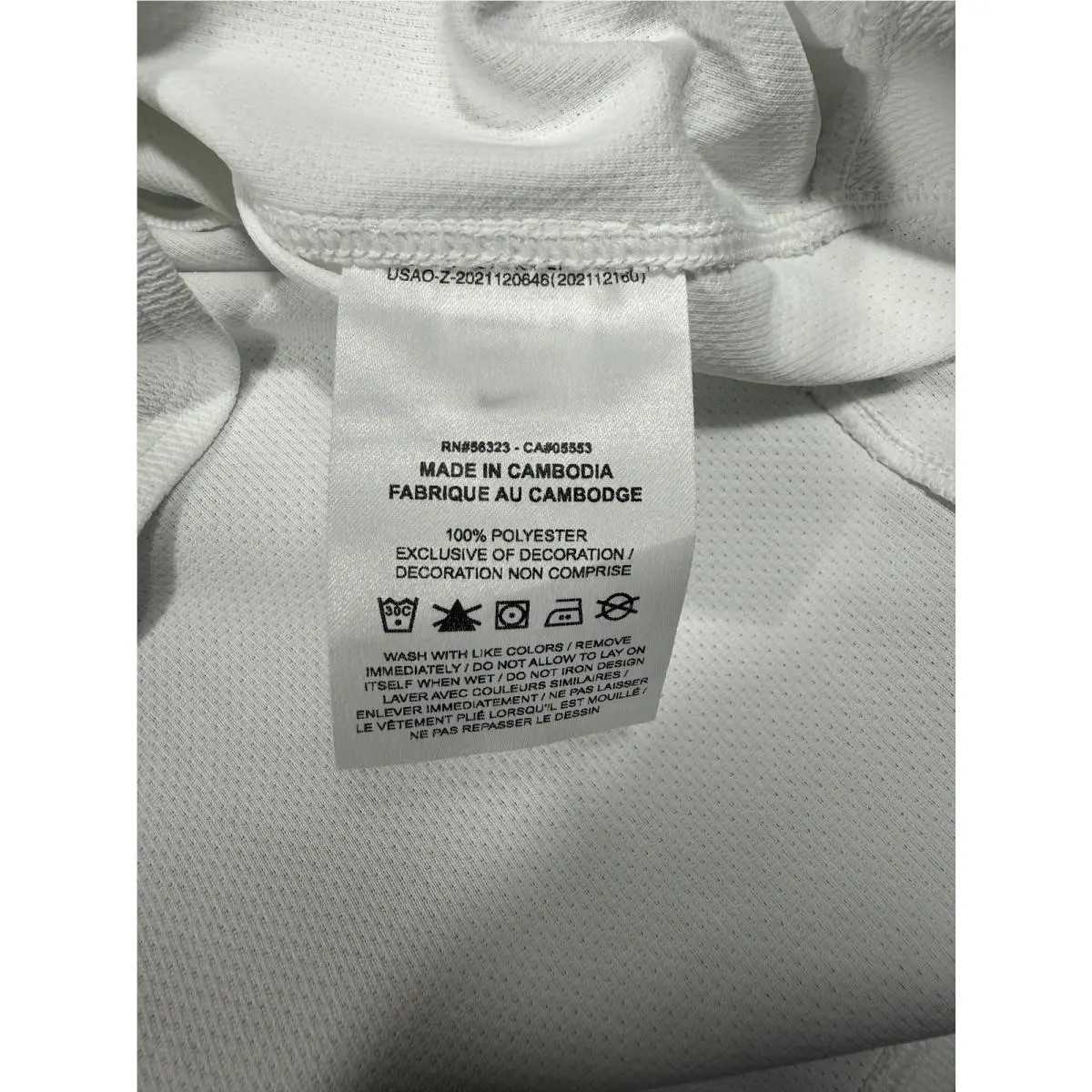 Nike clothing - Nike Dri-Fit - White (UPC: 0197862537666) 4