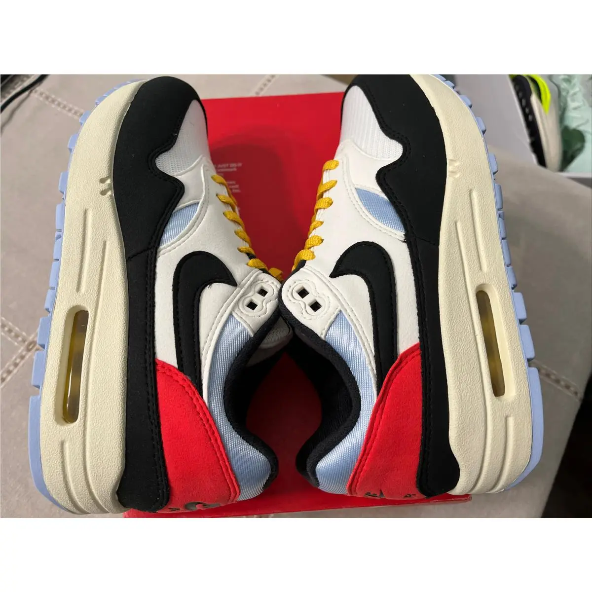 Nike shoes - Nike Air Max 1 - Air Max - DV3351-100 - Sail Black Royal Tint 9