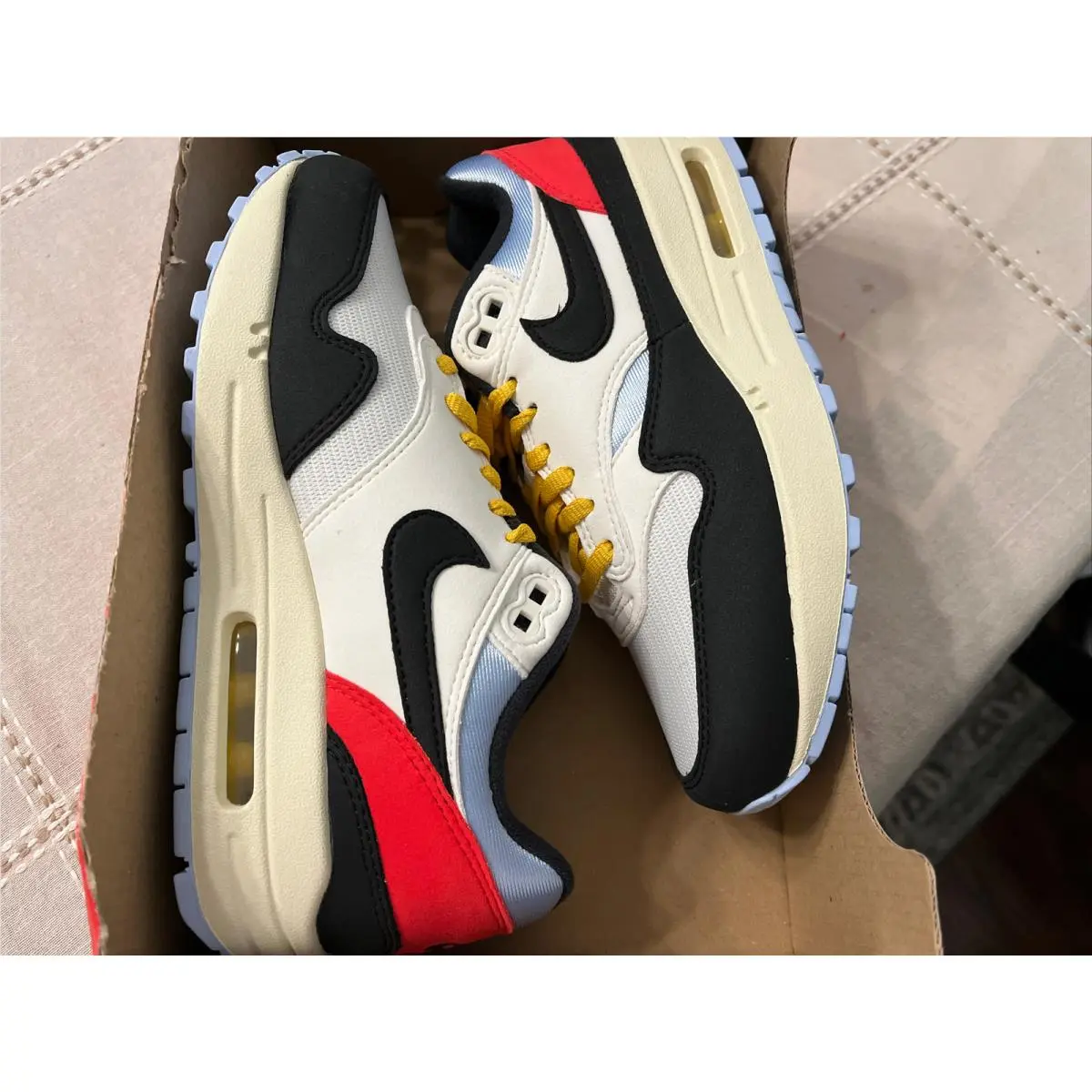 Nike shoes - Nike Air Max 1 - Air Max - DV3351-100 - Sail Black Royal Tint 12