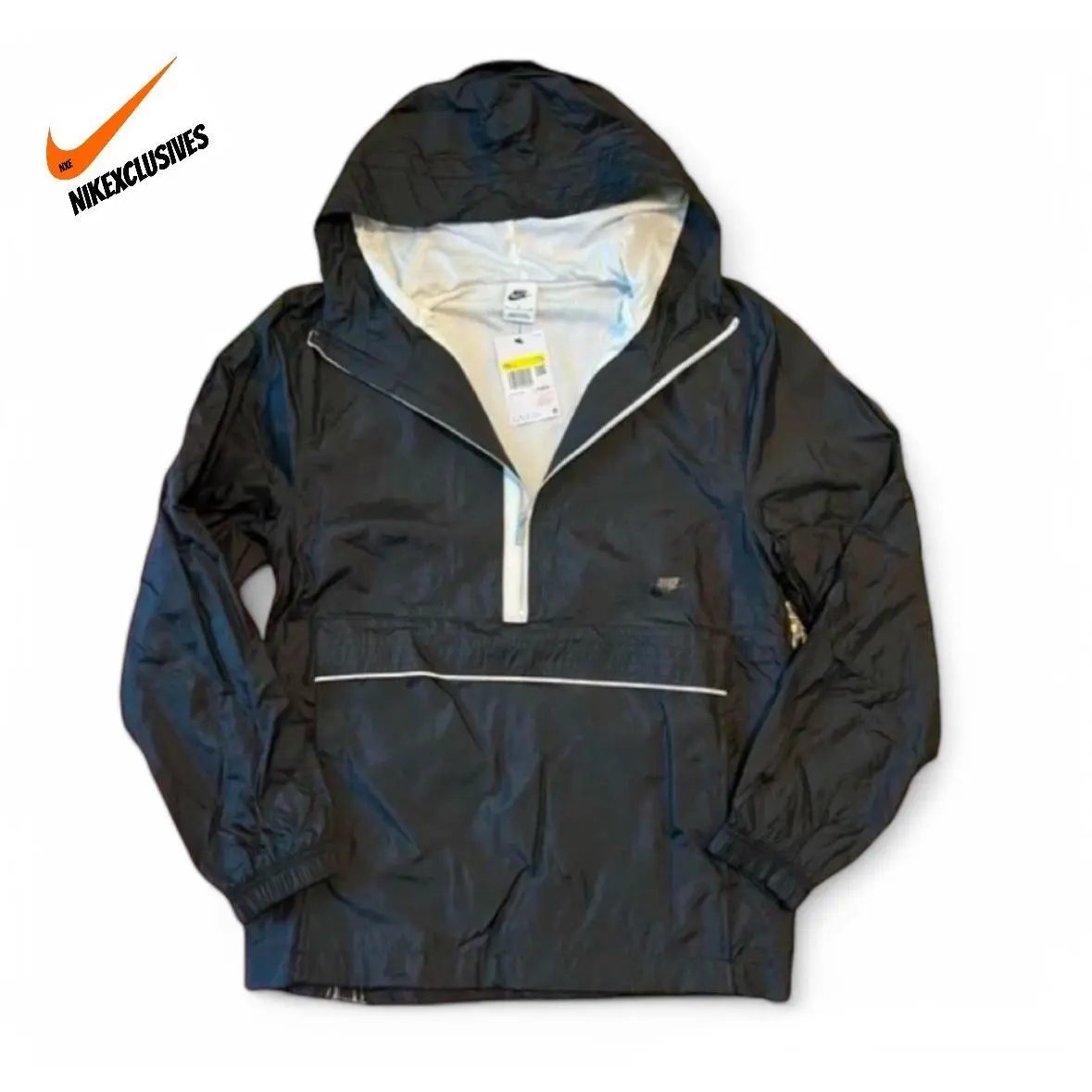 Nike clothing - Nike Tech Sportswear 1/2 Zip Anorak - DM6701-010 DM6701 - Black 15