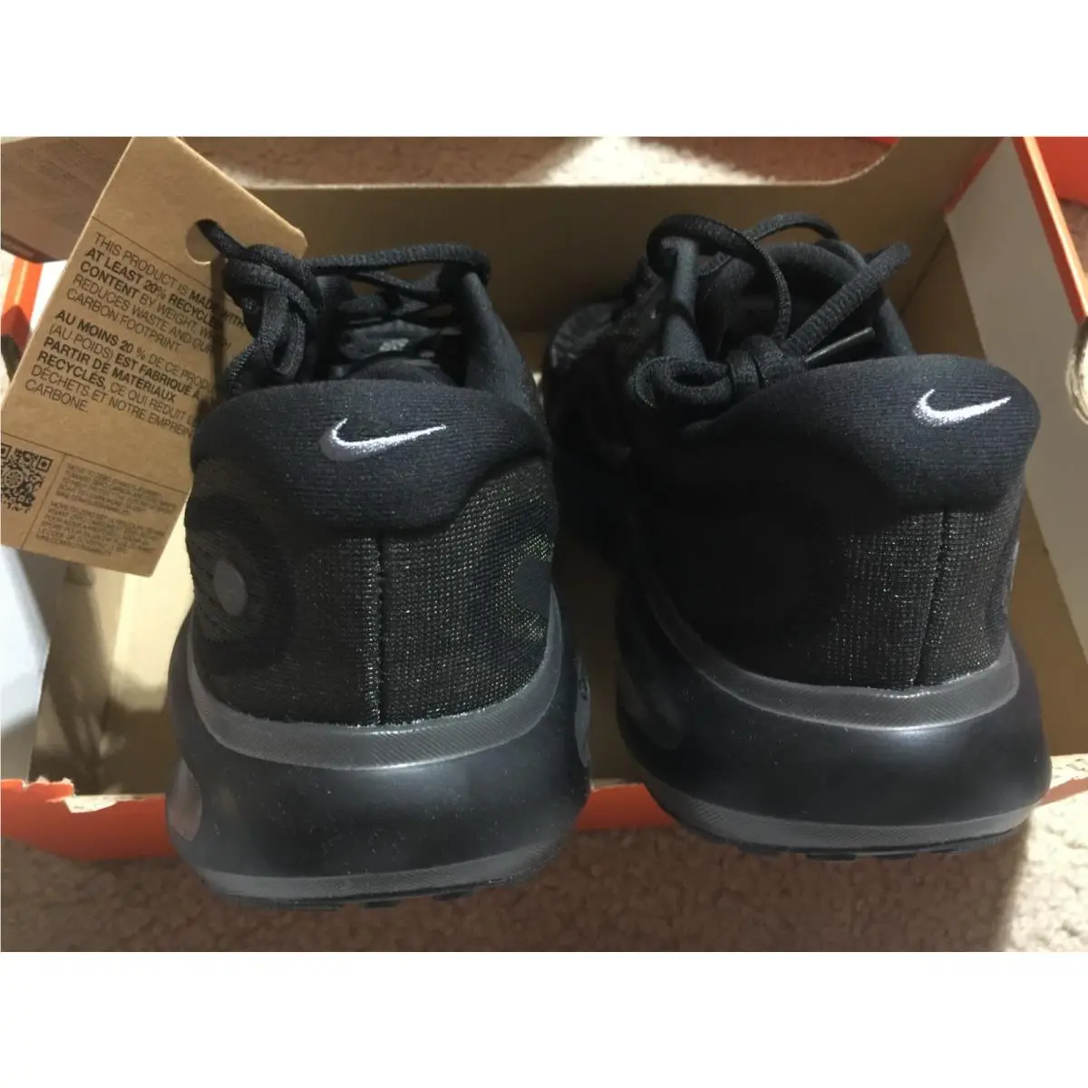 Nike shoes - Nike Journey Run - Journey Run - FN0228-009 - Black, Maufacturer: Med Ash/Black/Smoke Grey 1