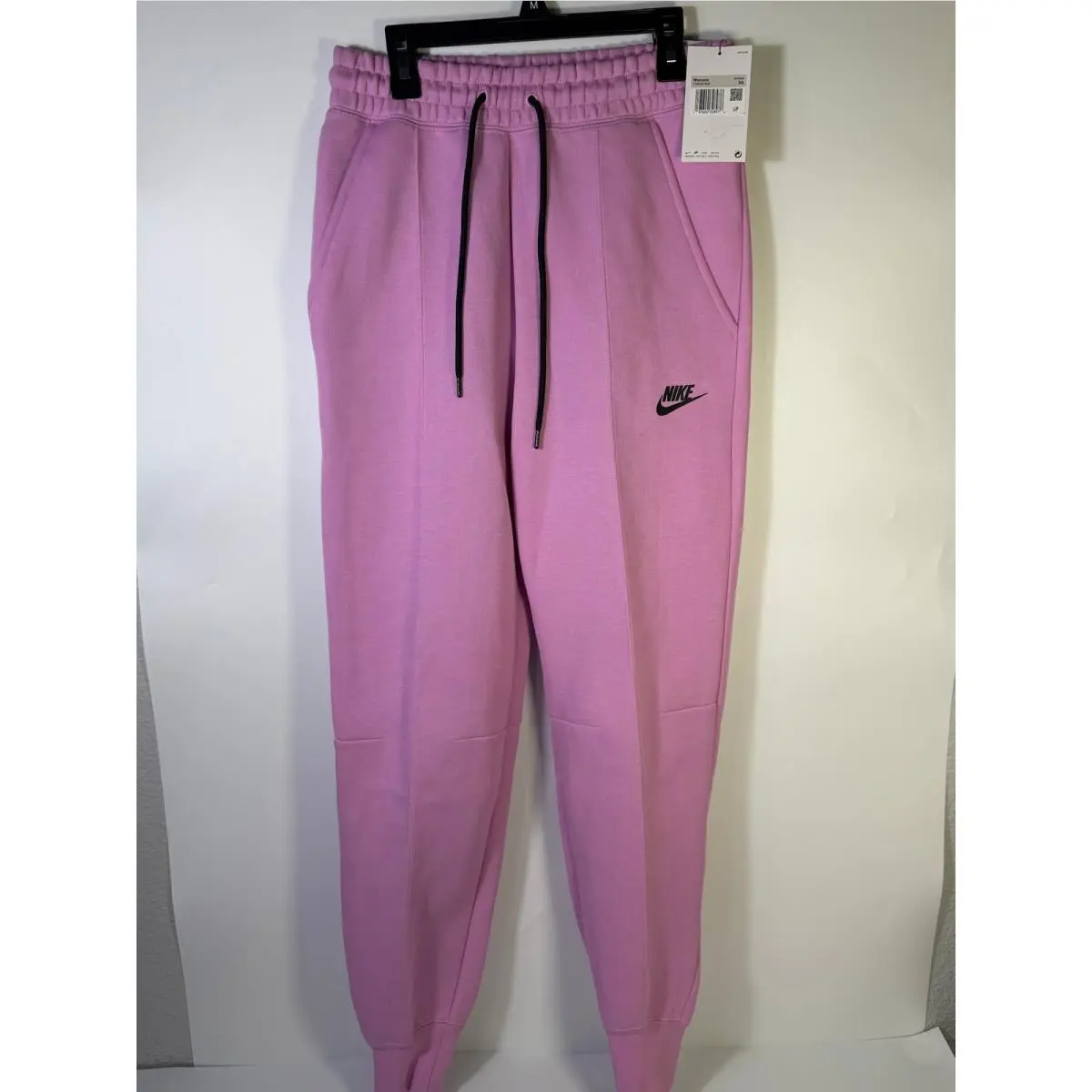 Nike Sportswear Phoenix Fleece Jogger Sweatpants Women`s XS Pink Mid Rise