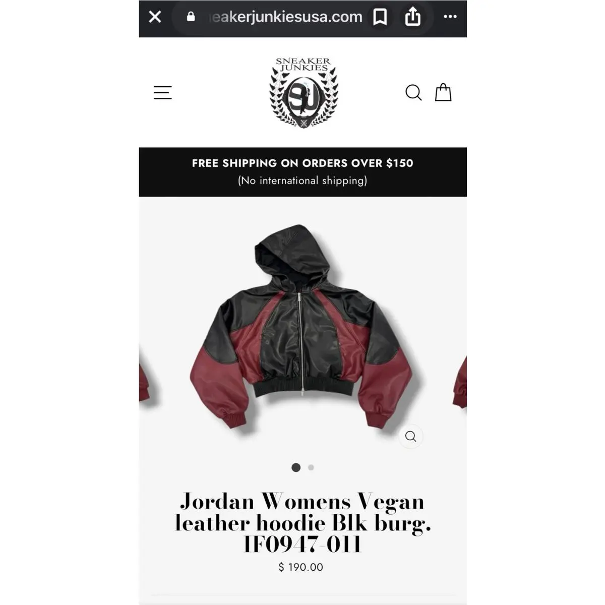 Nike clothing - Jordan - Black/Red 9