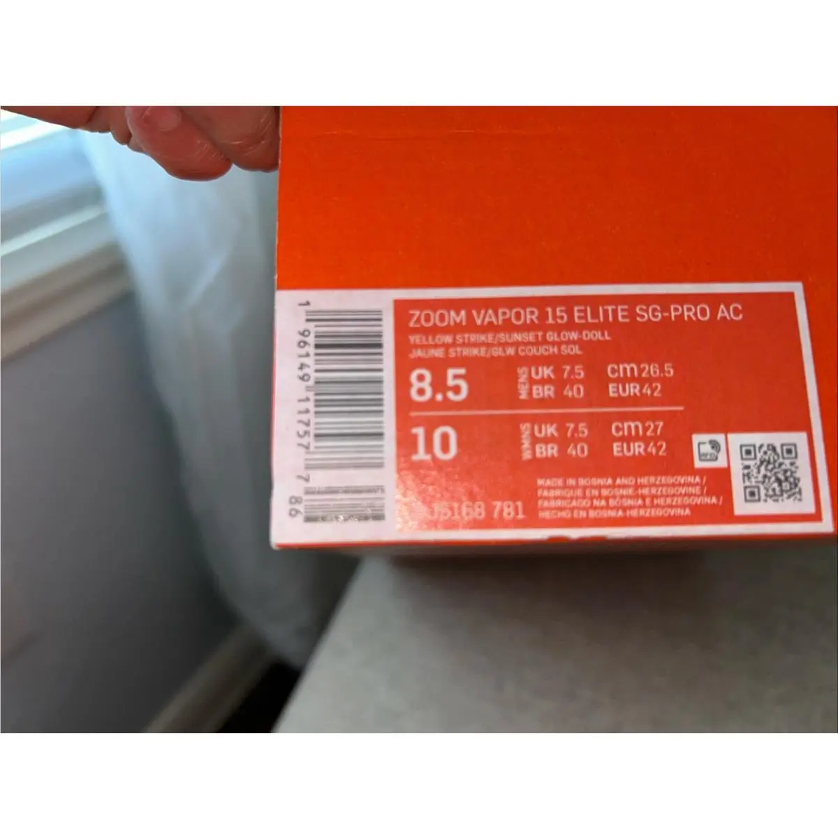 Nike shoes - Nike Zoom Mercurial - Zoom Mercurial - DJ5168-781 - Yellow 9