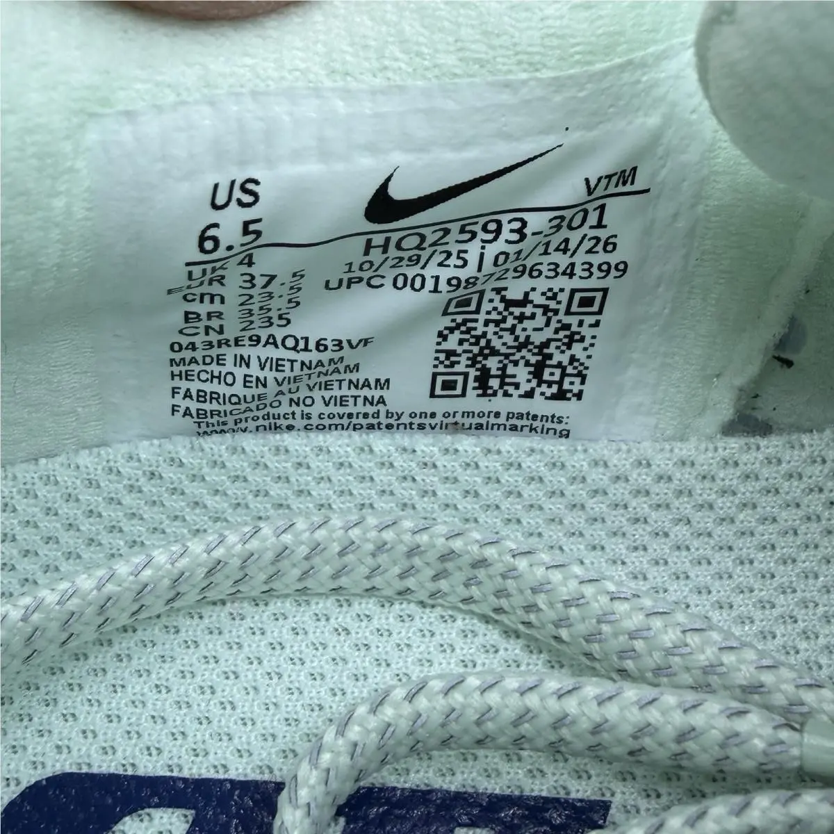 Nike shoes - Nike Air Zoom Pegasus - Air Zoom Pegasus - HQ2593 - Green (UPC: 0198689489442) 10