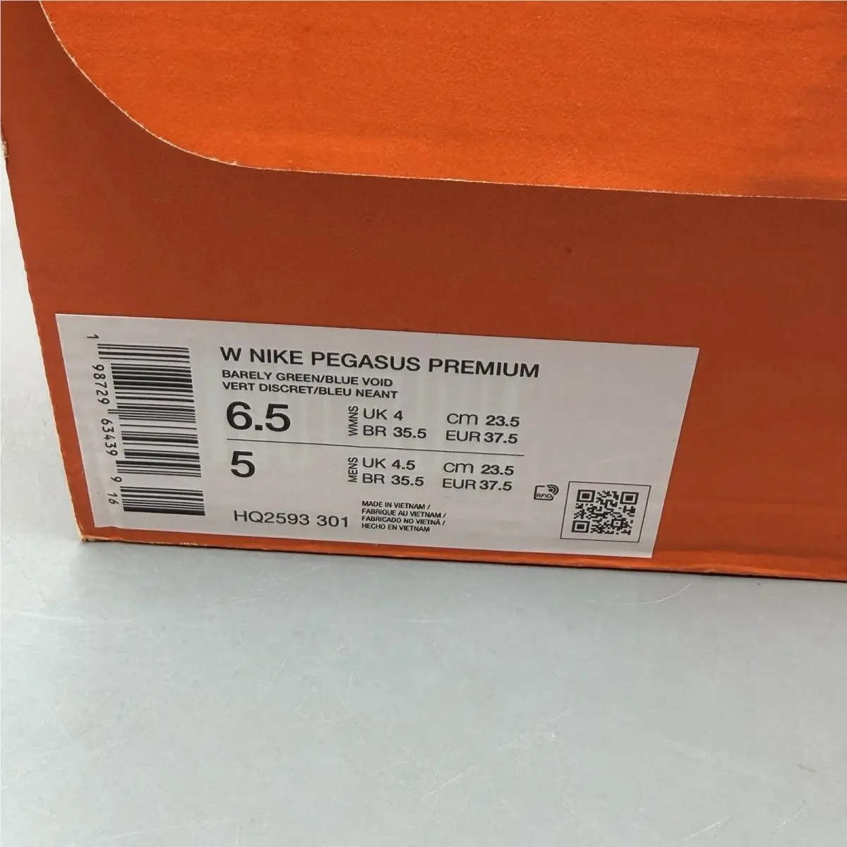 Nike shoes - Nike Air Zoom Pegasus - Air Zoom Pegasus - HQ2593 - Green (UPC: 0198689489442) 12
