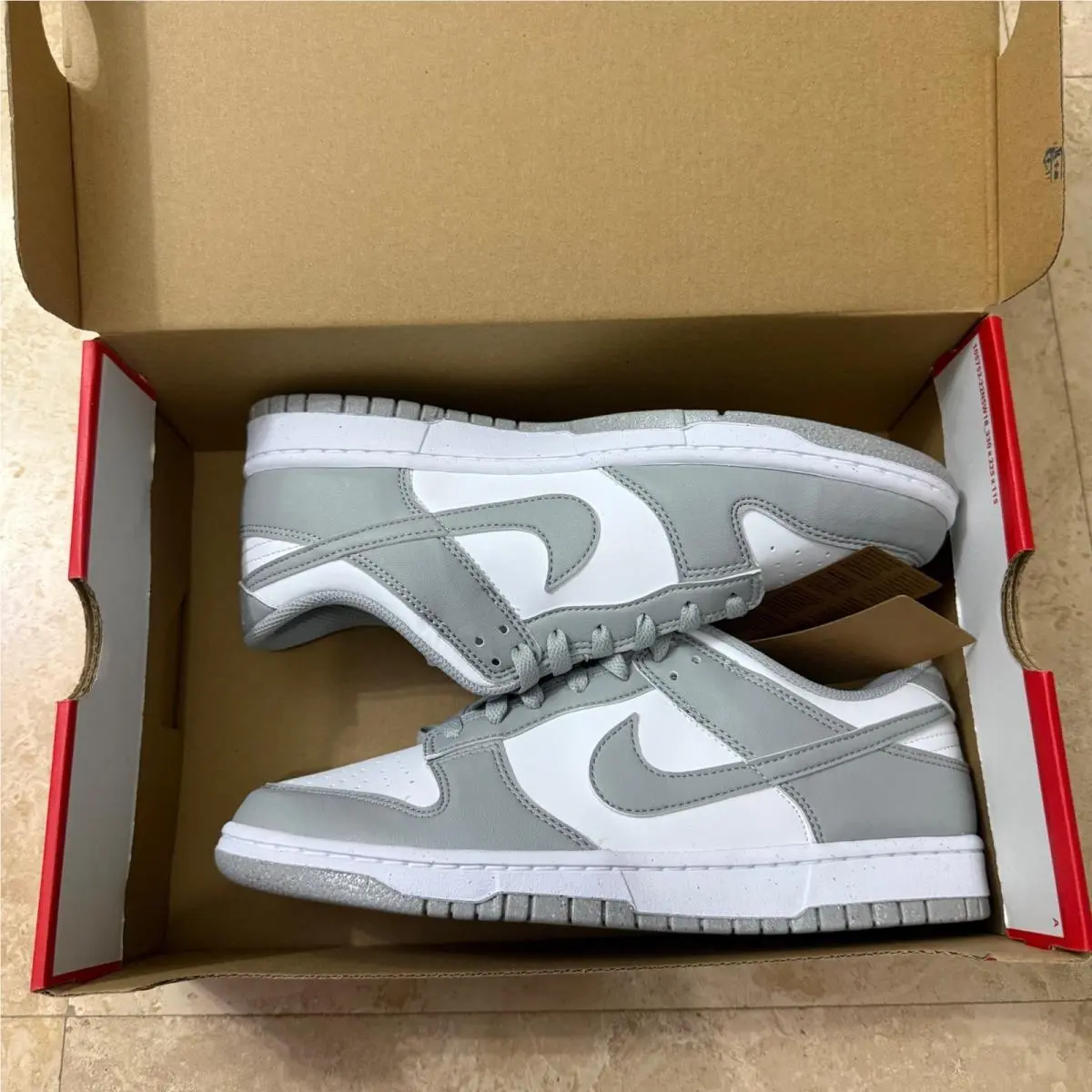 Dunk Low Next Nature Grey White Shoes DD1873-113 Women`s Size 11 /men`s 9.5 by Nike
