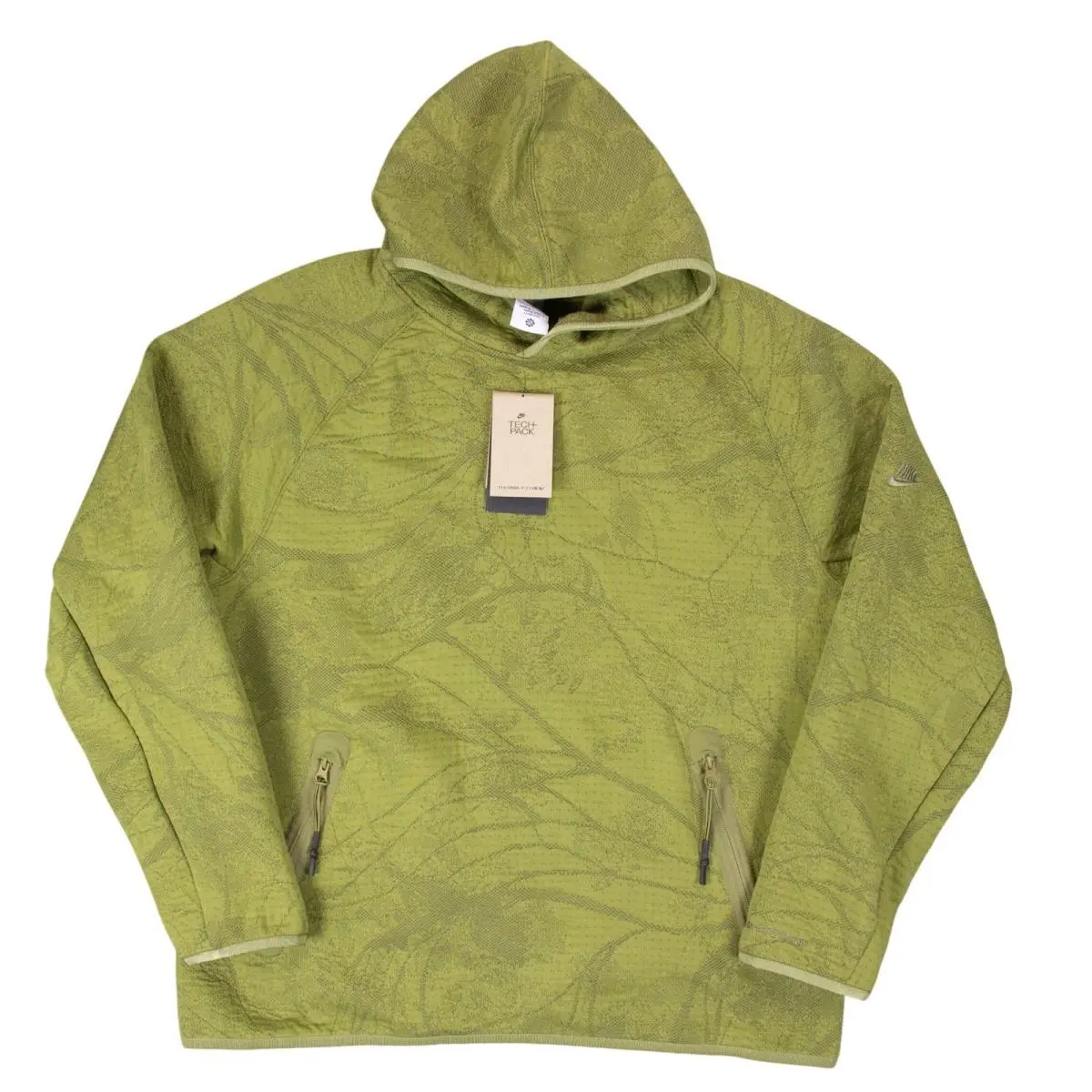 Tech Pack Therma-fit Adv Hoodie Mens Large Green DQ4286-378 Loose Fit by Nike