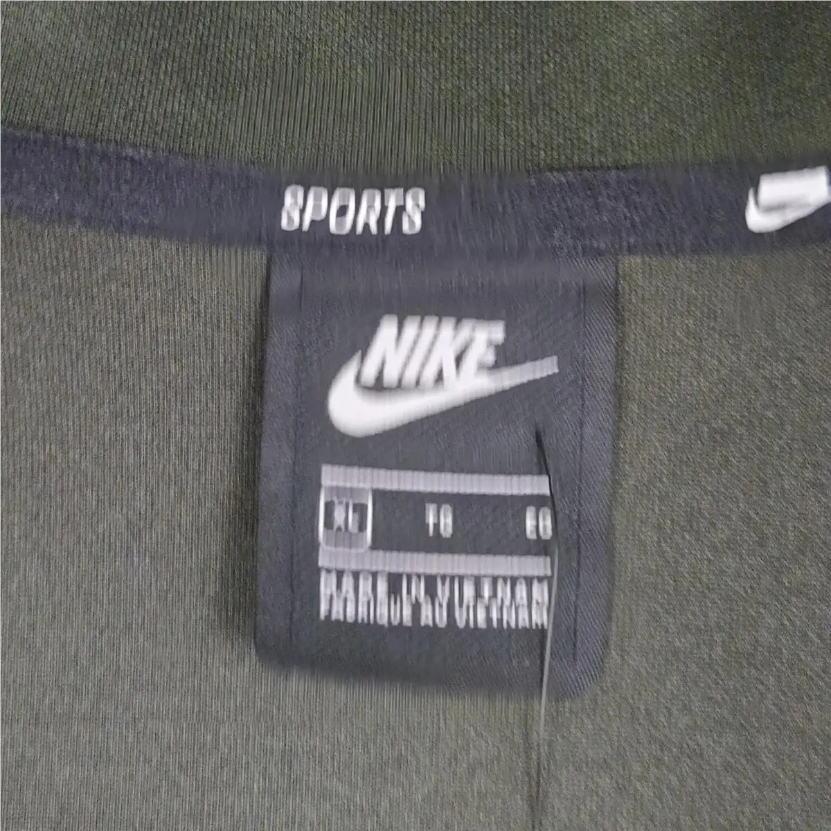 Nike clothing - golf casual long sleeve water wind long sleeve swoosh jacket windbreaker full zip men`s size dri-fit drifit nike basketball olive drab OD green 2019 deadstock NOS 2019 model - Green 10