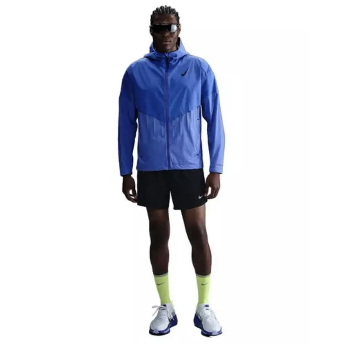 Nike clothing - Aerogami Running Jacket - Aerogami Running Jacket - Blue (UPC: 197863311289) 2