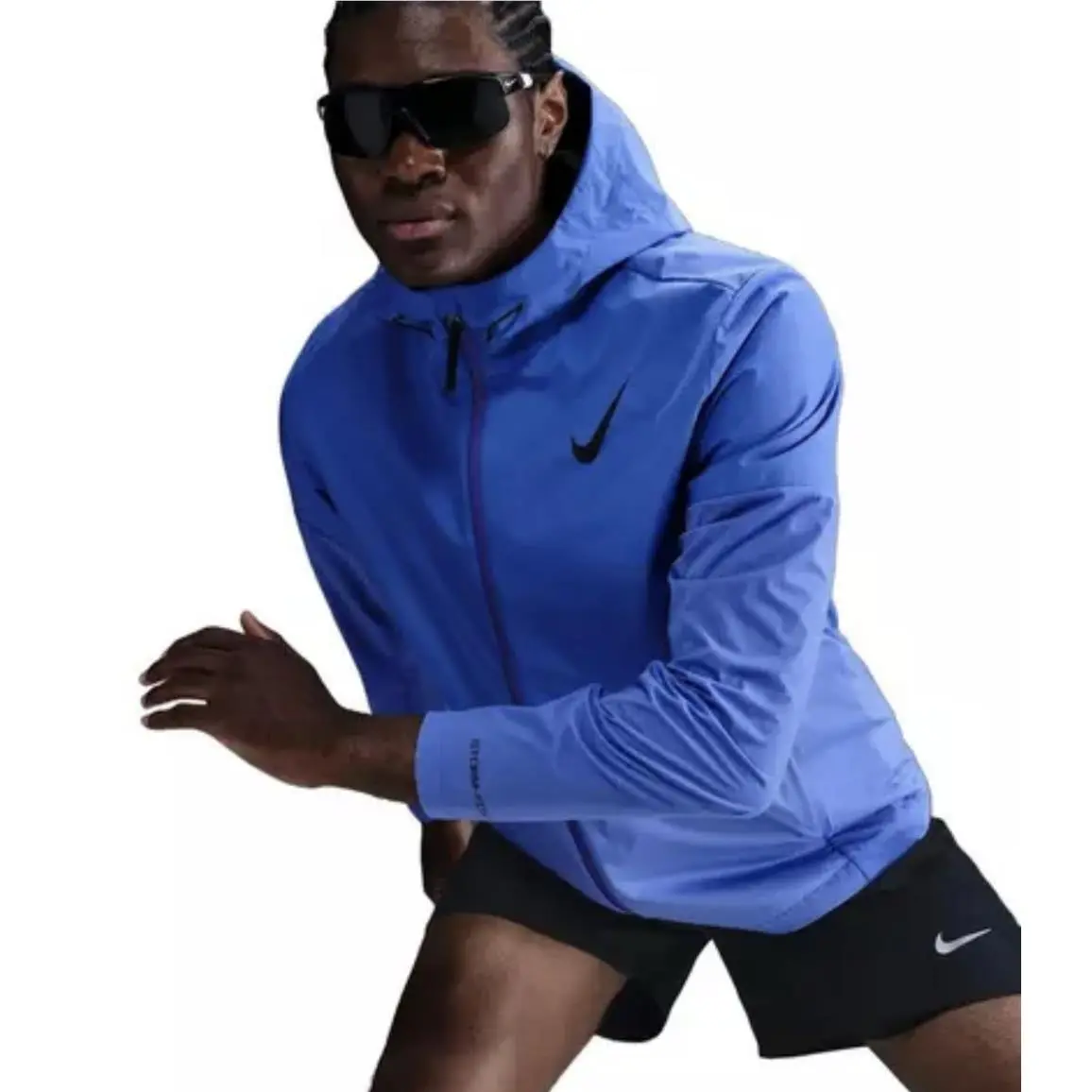 Nike clothing - Aerogami Running Jacket - Aerogami Running Jacket - Blue (UPC: 197863311289) 0