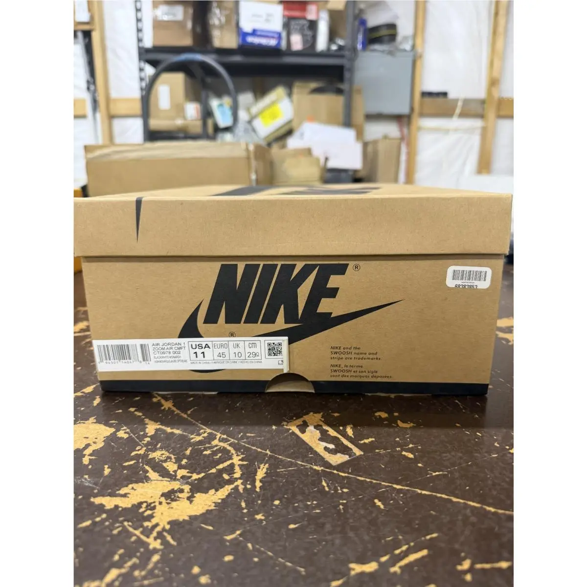 Nike shoes - Air Jordan 1 - Air - CT0978-002 - Black 5