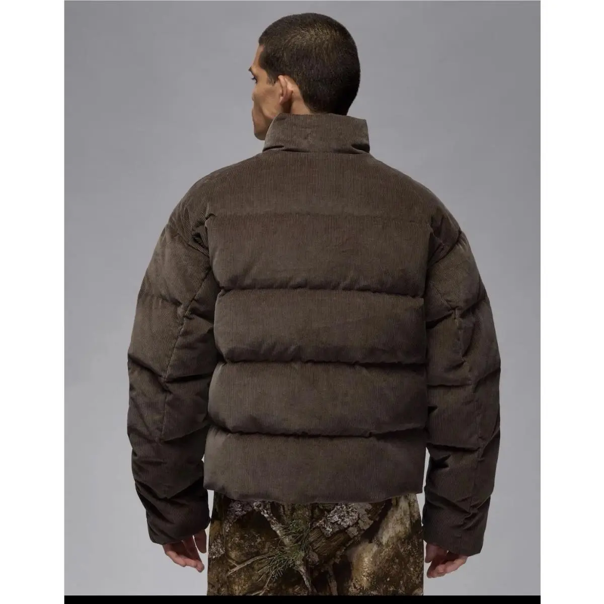 Nike clothing - Air Jordan Mens Flight Down Puffer Jacket - HV0536010 - Brown 8