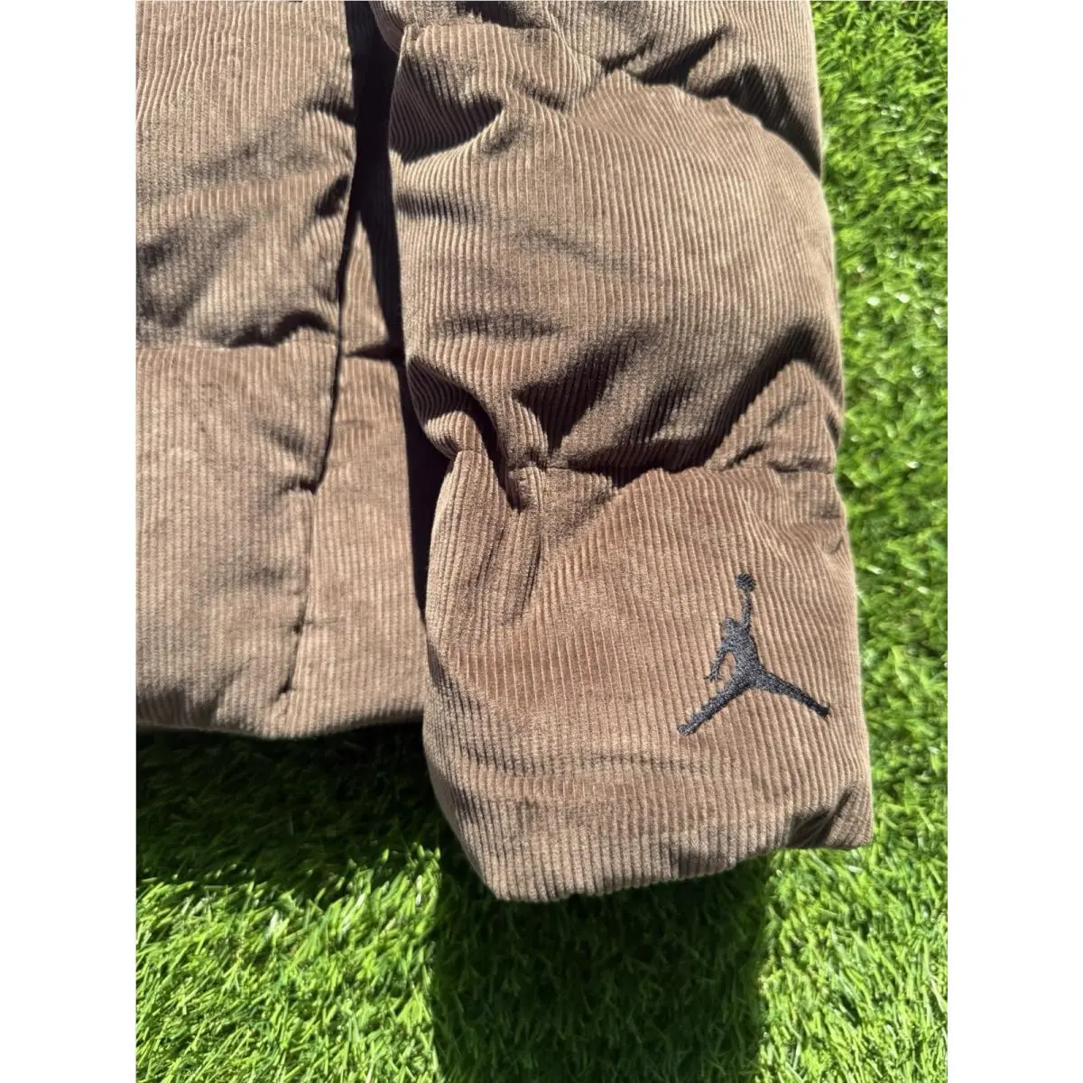 Nike clothing - Air Jordan Mens Flight Down Puffer Jacket - HV0536010 - Brown 0