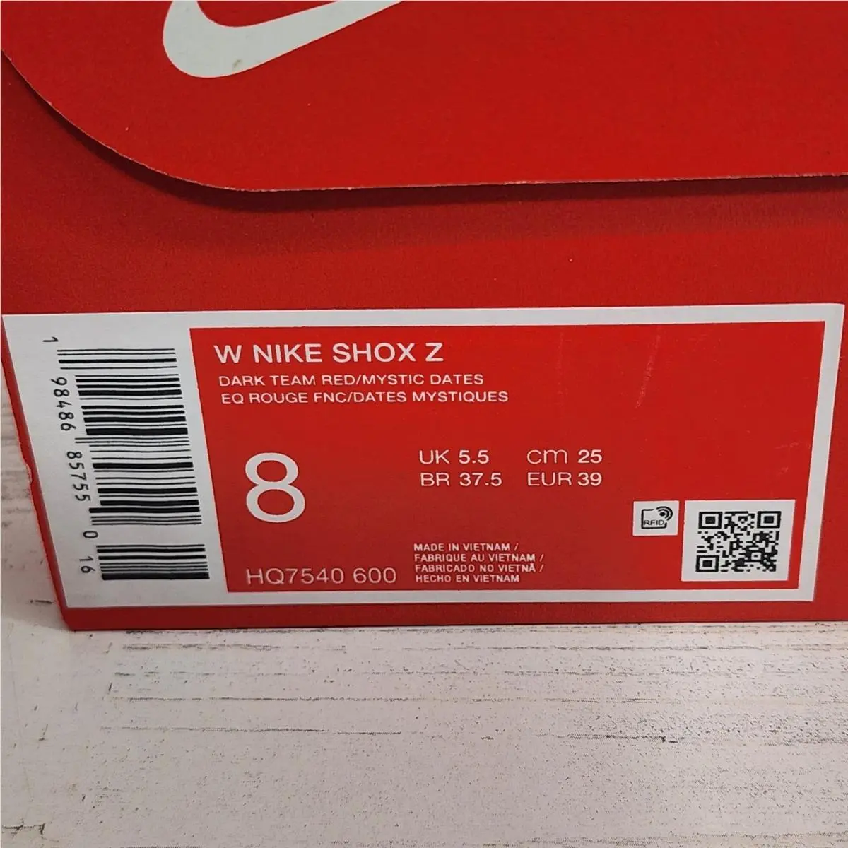 Nike shoes - Nike Shox Z - Shox - Red 9