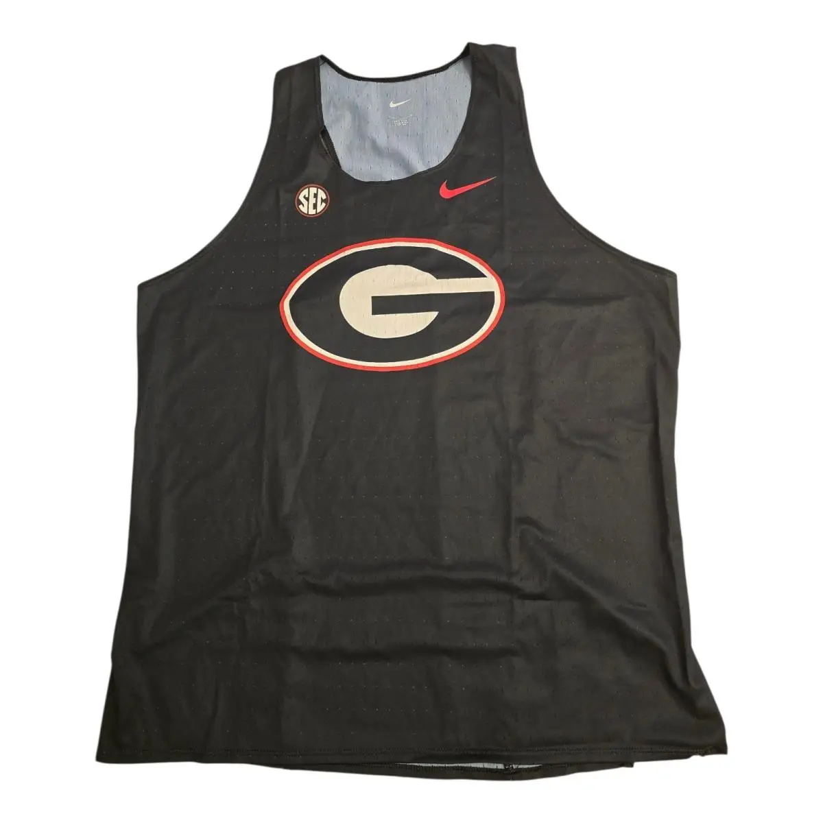 Pro Elite Uga Georgia Bulldogs Track Team Issued Singlet DC7972-028 XL by Nike