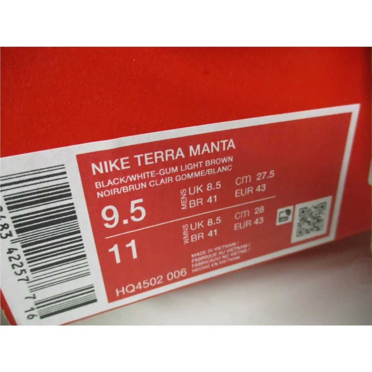 Nike shoes - Nike Terra Manta - Terra Manta - Black 7