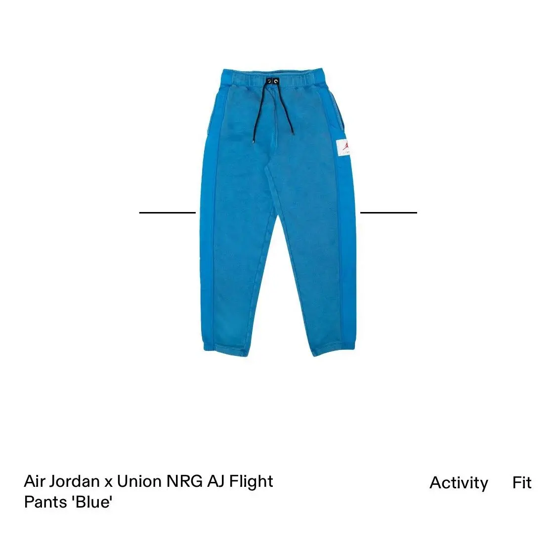Nike clothing - Nike Air Jordan Union AJ NRG - AV4982-486 - Blue 0