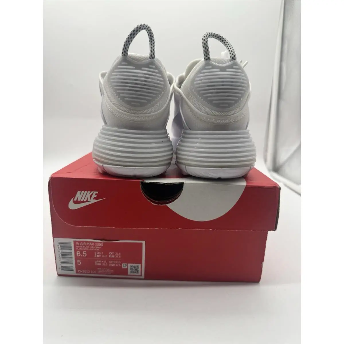 Nike shoes - Nike Air Max 2090 - Air Max - White, Black, Wolf Grey 8