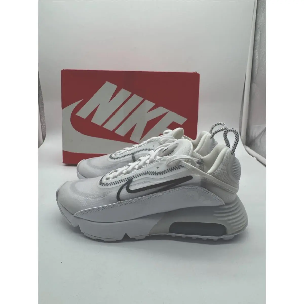 Nike shoes - Nike Air Max 2090 - Air Max - White, Black, Wolf Grey 2