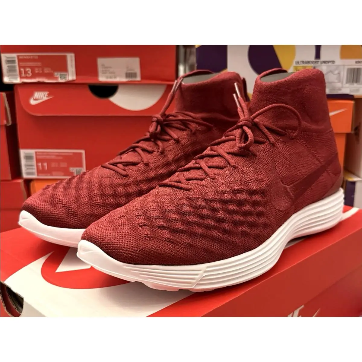 Nike shoes - Nike Lunar Magista 2 - Lunar Magista - 852614-600 - Red 8