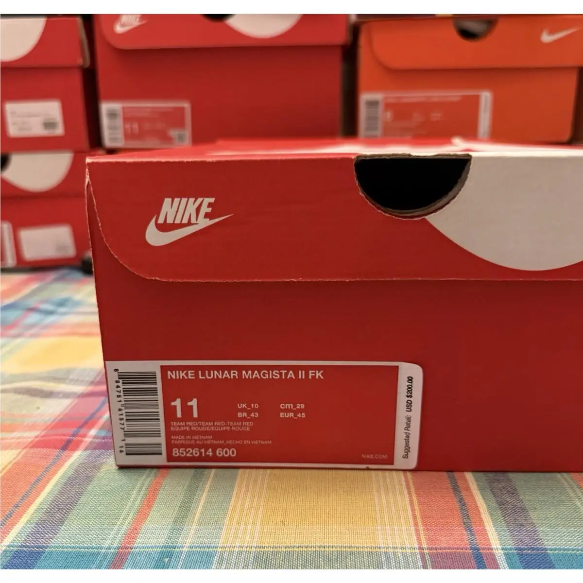Nike shoes - Nike Lunar Magista 2 - Lunar Magista - 852614-600 - Red 10