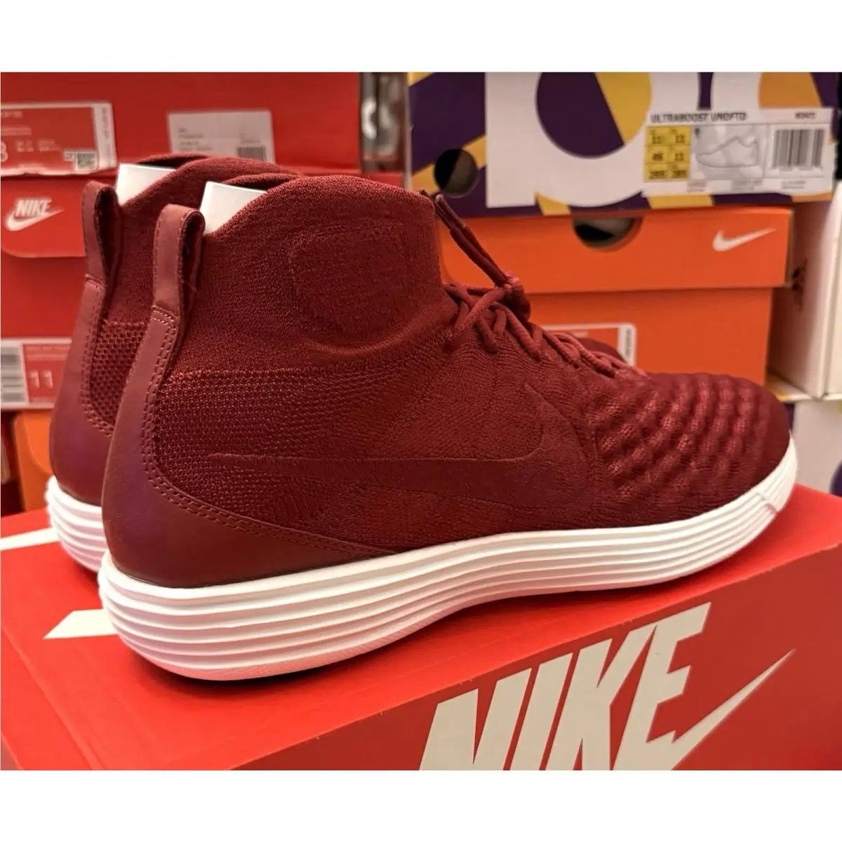 Nike shoes - Nike Lunar Magista 2 - Lunar Magista - 852614-600 - Red 4