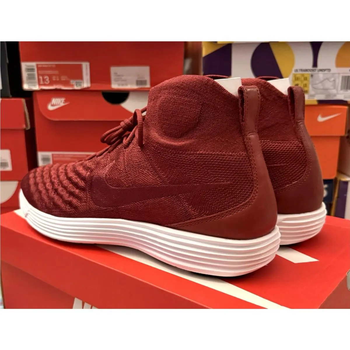 Nike shoes - Nike Lunar Magista 2 - Lunar Magista - 852614-600 - Red 6