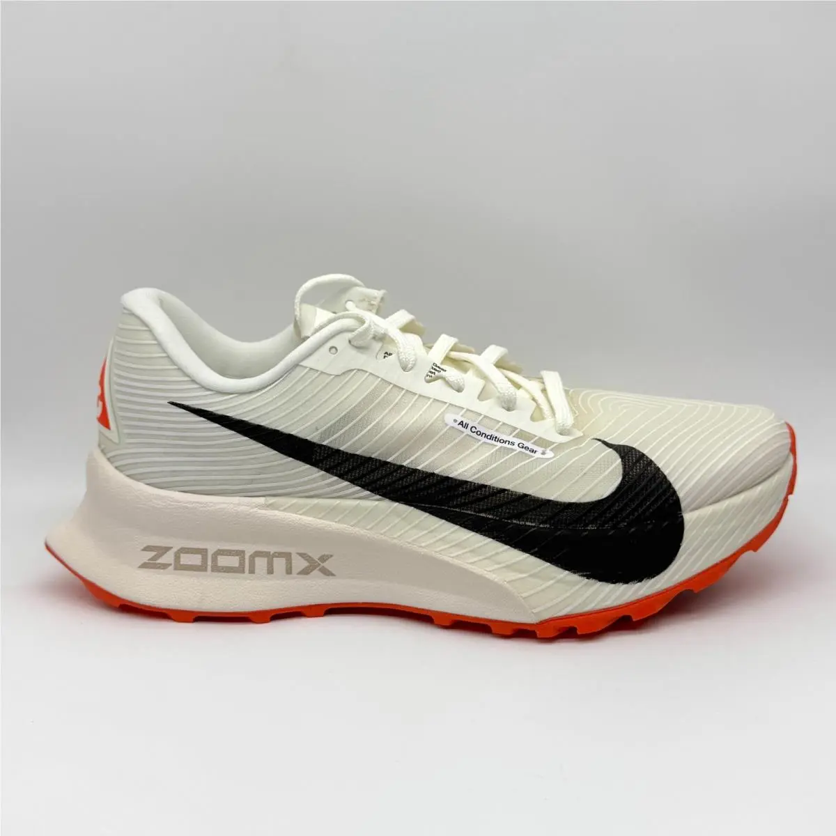 Mens Acg Ultrafly Trail Shoes Sail Black White Sz 8 Outdoor HF5668-101 by Nike