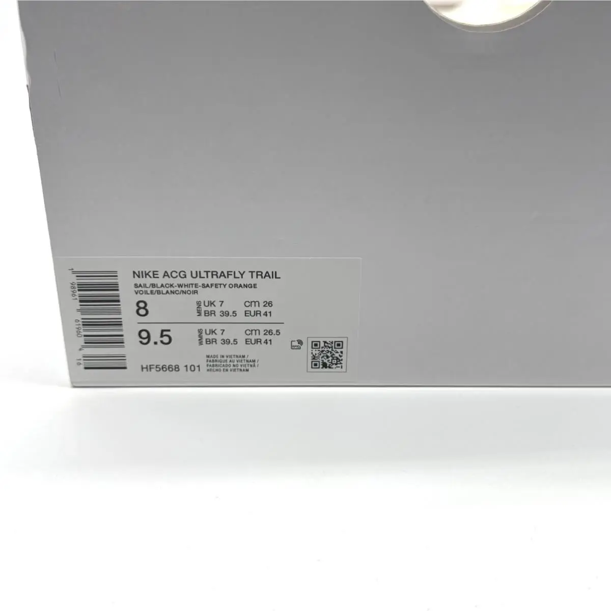 Nike shoes - Nike ACG Ultrafly Trail - ACG Ultrafly Trail - HF5668-101 - White (UPC: 198961619604) 8