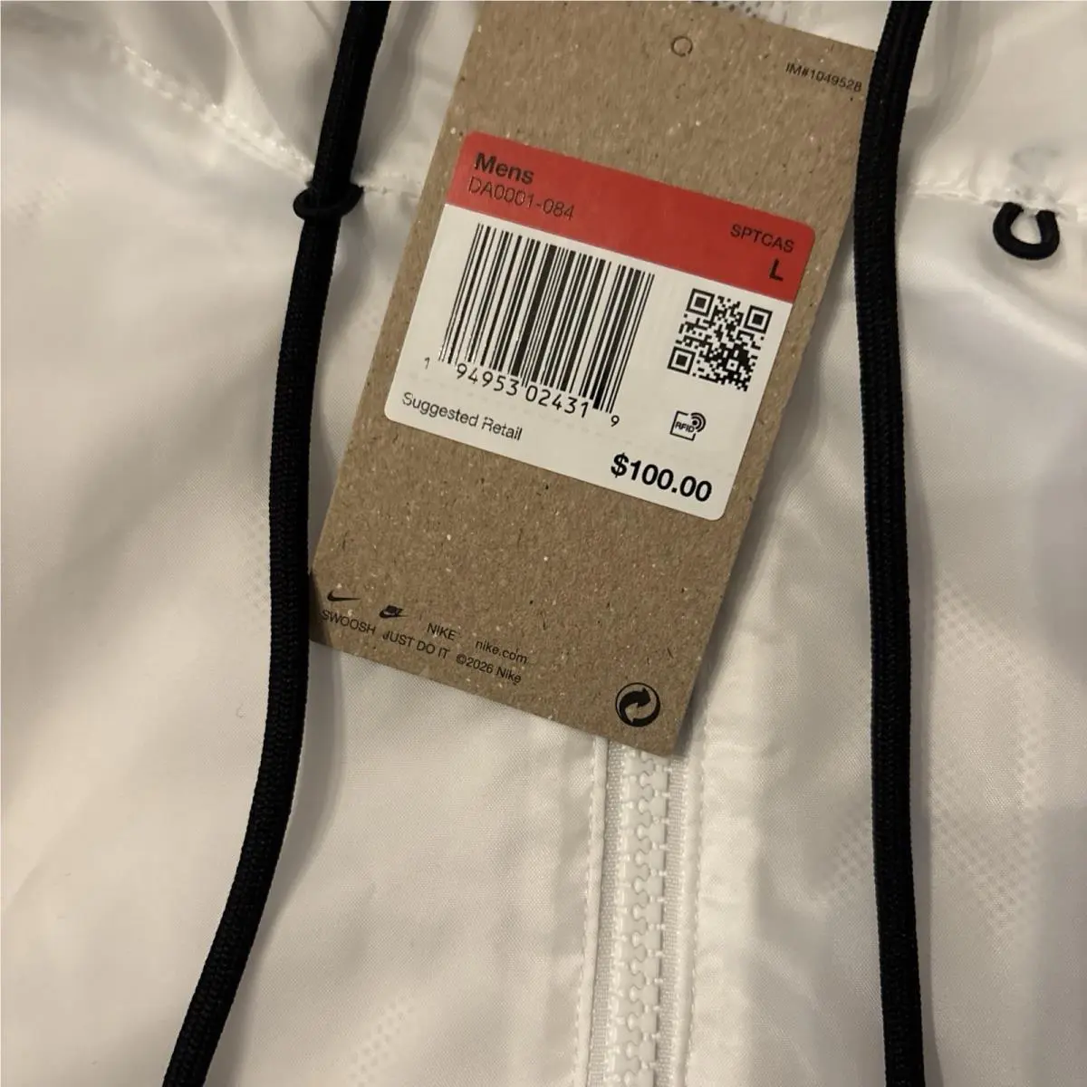 Nike clothing - Smoke Grey/White/Smoke Grey/Black 2