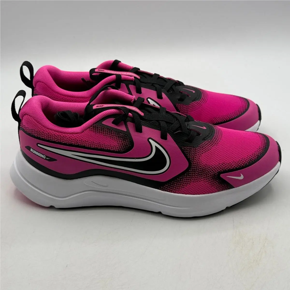 Nike Cosmic Runner Shoes Youth Size 7Y Laser Fuchsia Black Running HM4402-602