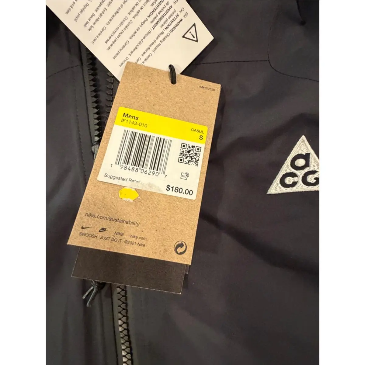 Nike clothing - Nike ACG Phantazma - ACG Phantazma - Black (UPC: 198488062907) 8