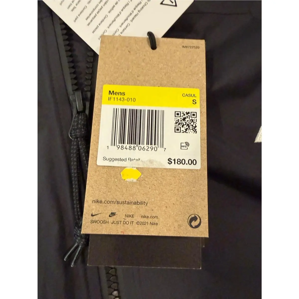 Nike clothing - Nike ACG Phantazma - ACG Phantazma - Black (UPC: 198488062907) 12