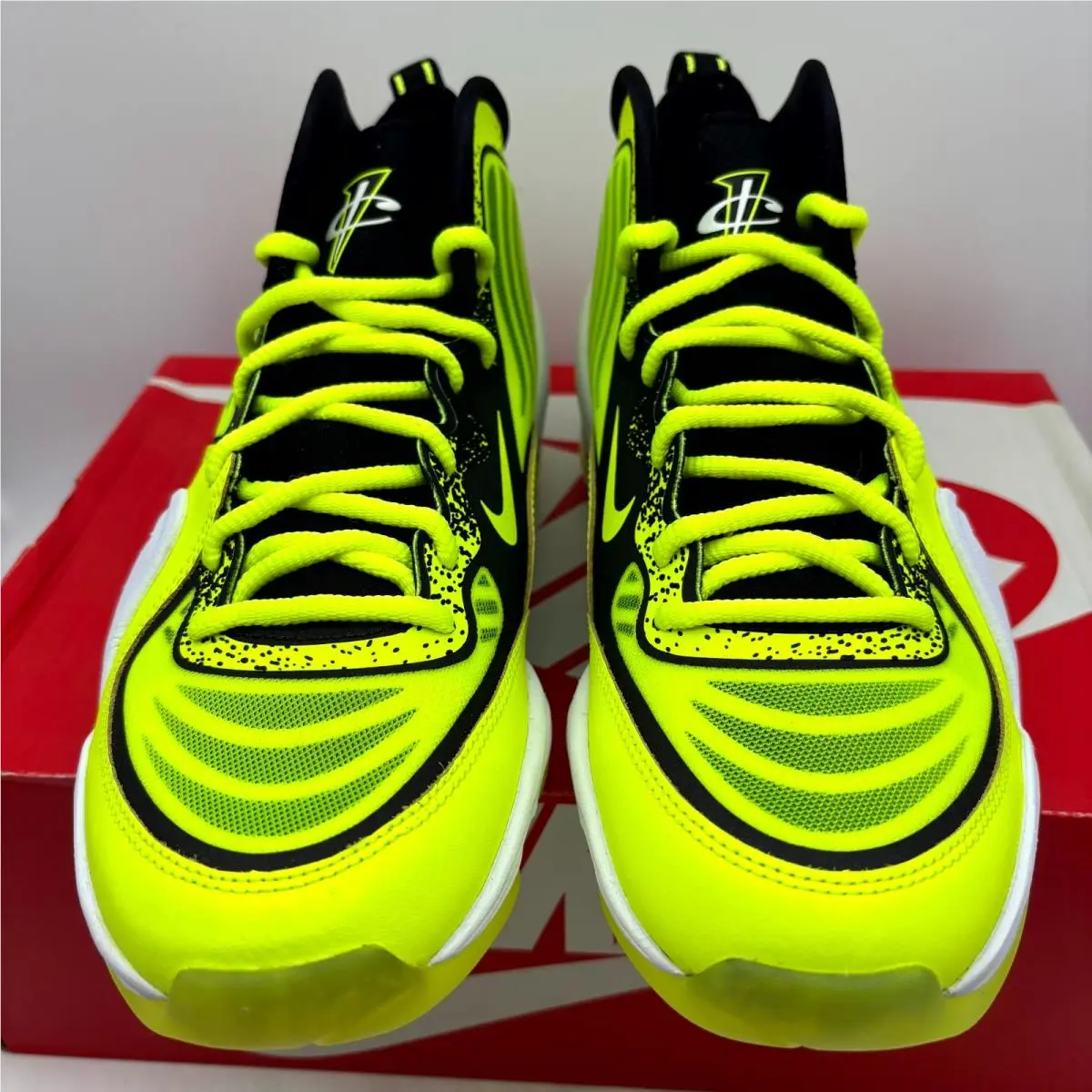 Nike shoes - Nike Penny V 628568-701 - Penny - 628568-701 - Volt Black White (UPC: 887229343329) 1