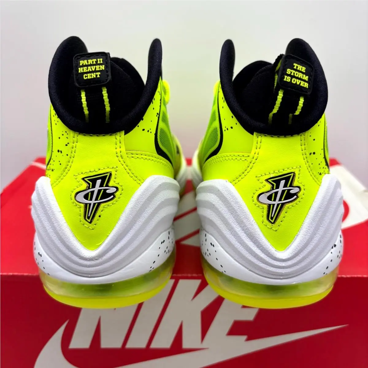 Nike shoes - Nike Penny V 628568-701 - Penny - 628568-701 - Volt Black White (UPC: 887229343329) 2