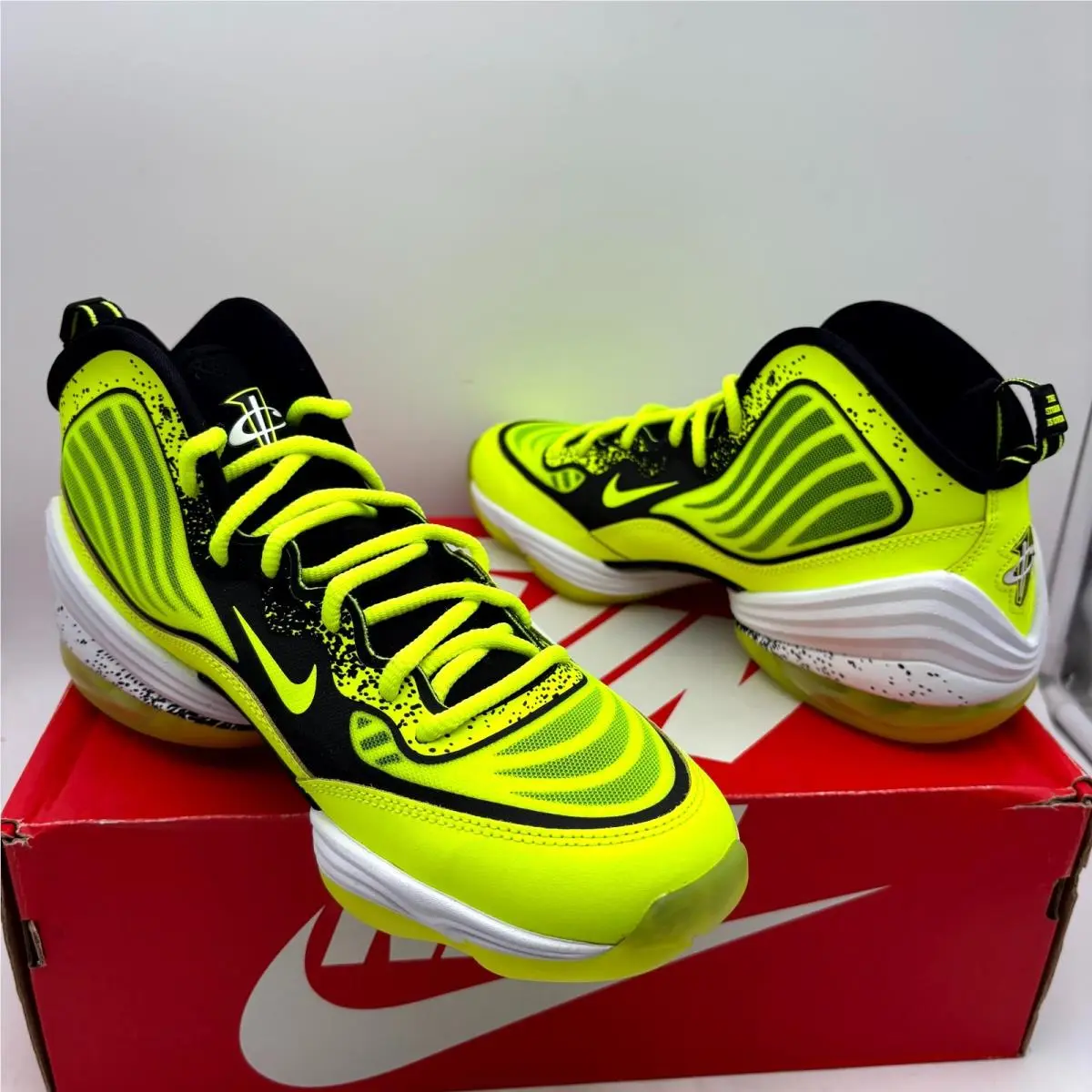 Nike shoes - Nike Penny V 628568-701 - Penny - 628568-701 - Volt Black White (UPC: 887229343329) 5