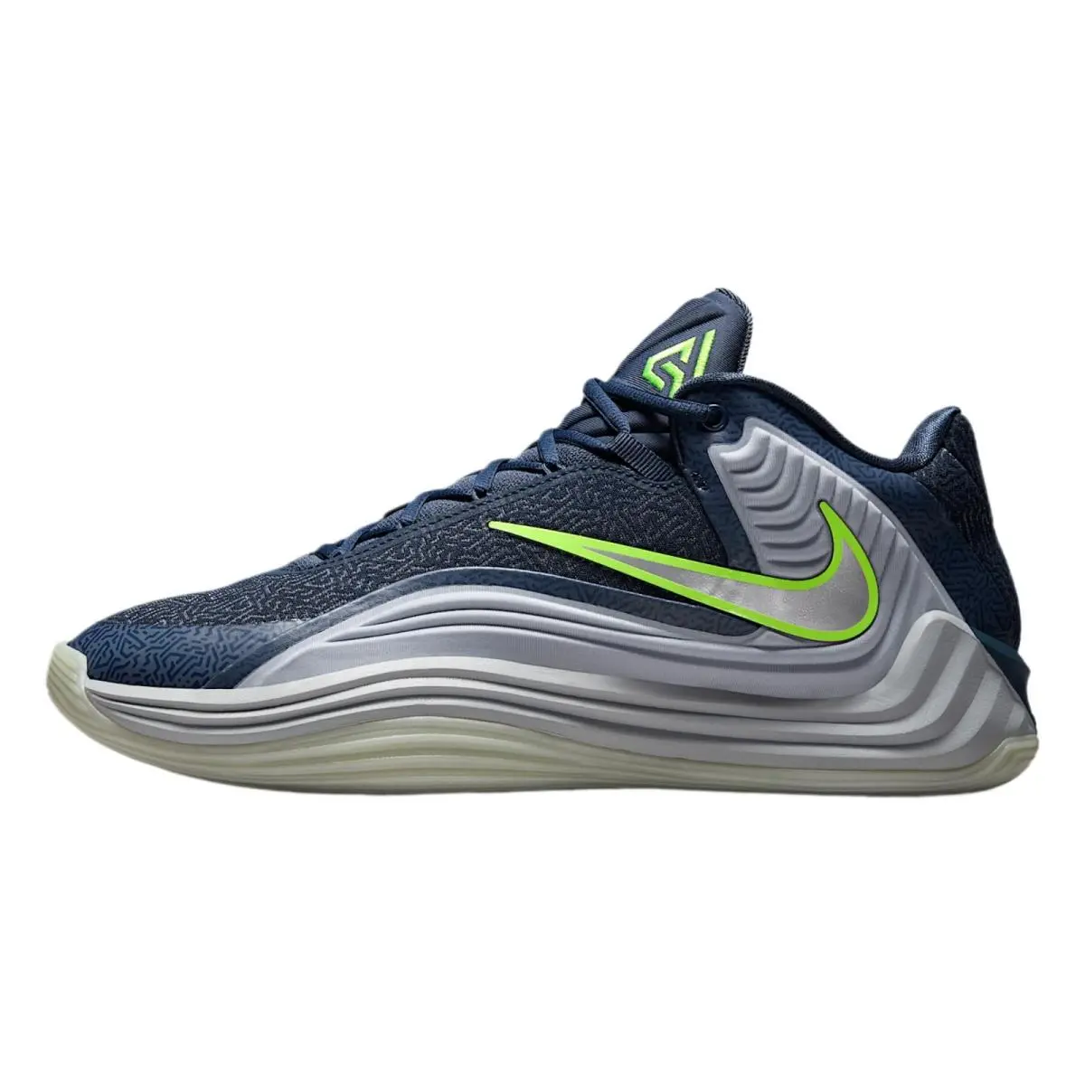 Giannis Freak 7 Night Shift Basketball Shoes Blue Gray Men`s 8.5 IH2366-400 by Nike