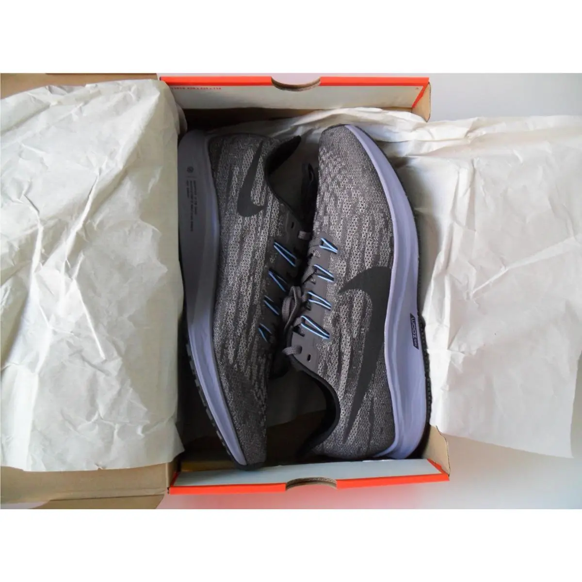 Nike shoes - Nike Air Zoom Pegasus 36 - AQ2203-008 - Grey/Black & Pumice 0