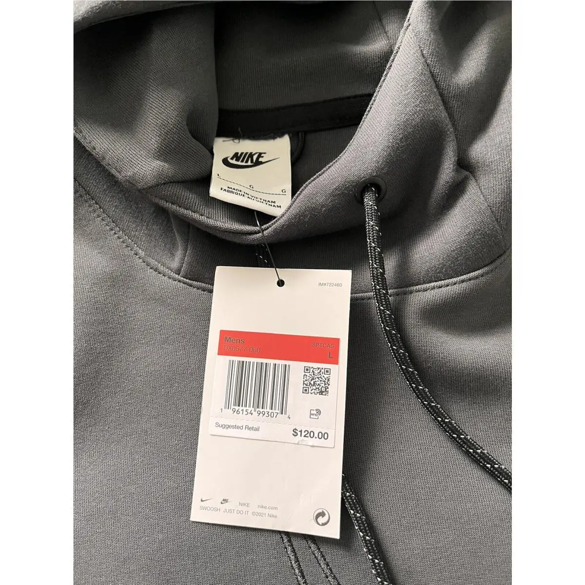 Nike clothing - Anthracite (UPC: 196154993074) 2