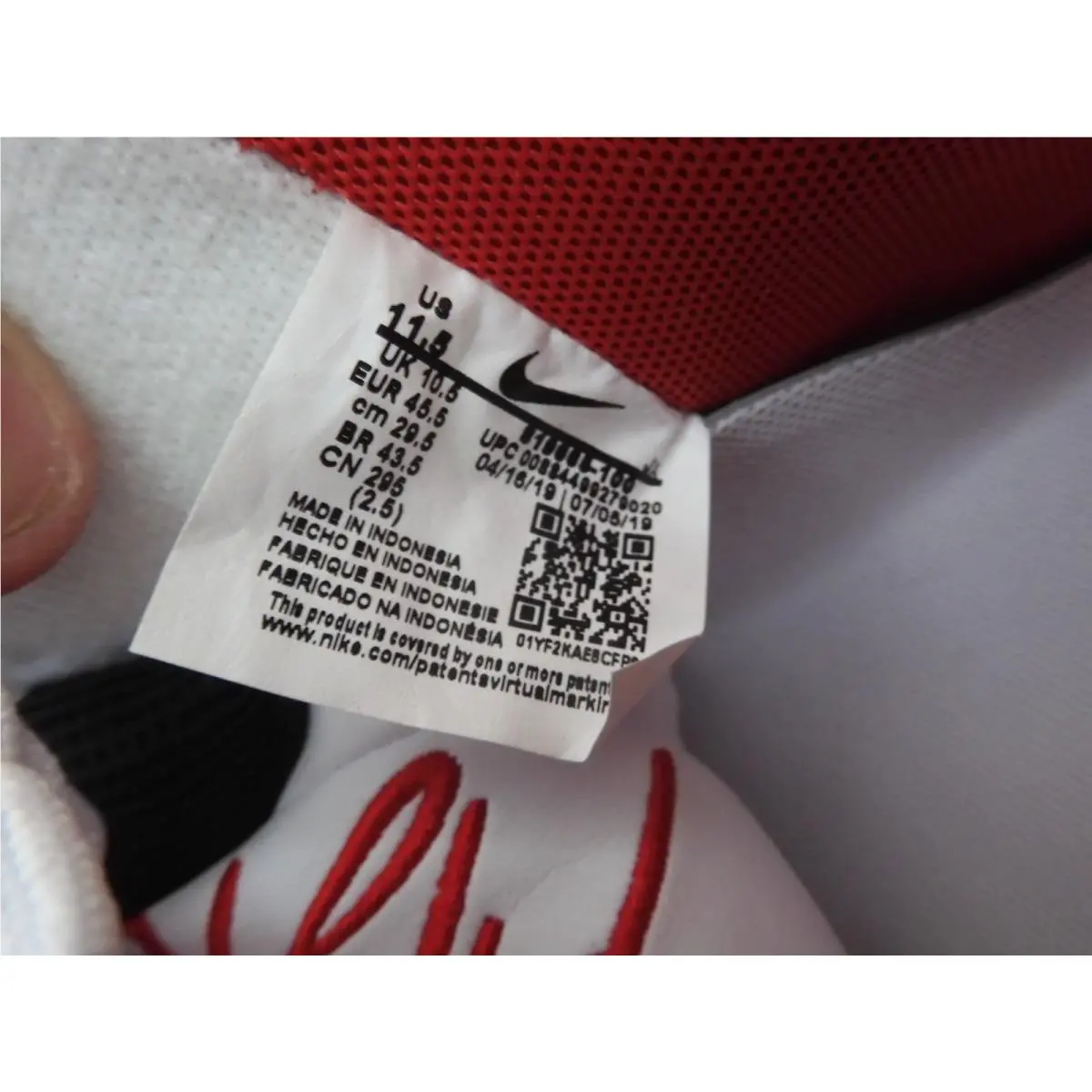 Nike shoes - Nike Air Flight 89 - Air Flight - 819665-100 - White (UPC: 884499279020) 6