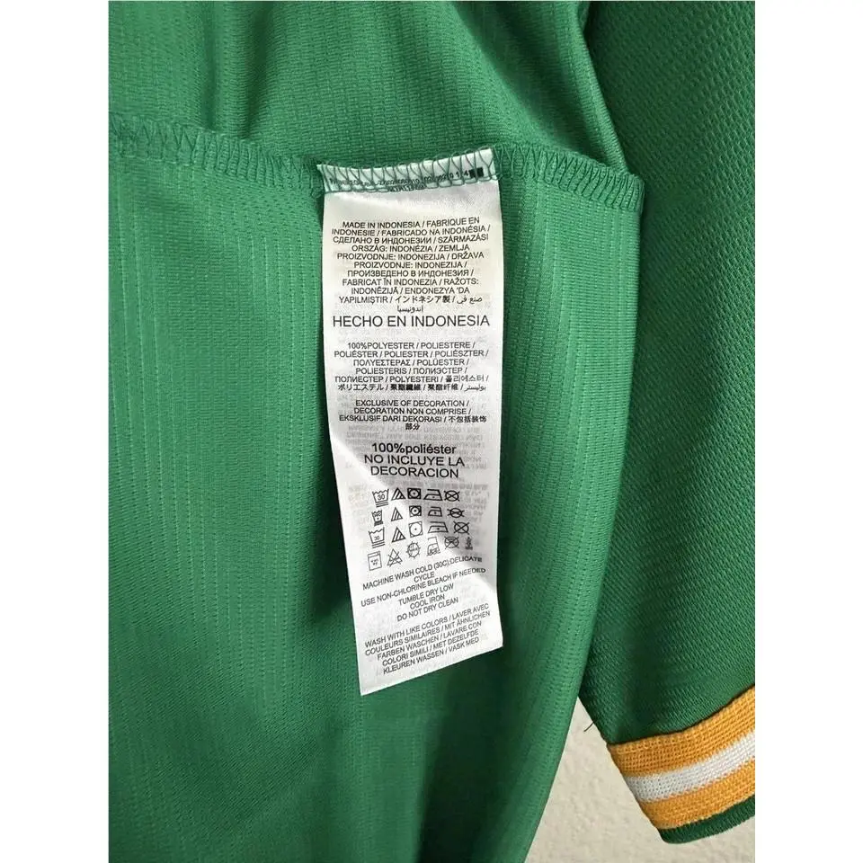 Nike clothing - Nike Oakland A `s Stitched - 89000DZZFZ-38L - Green 7