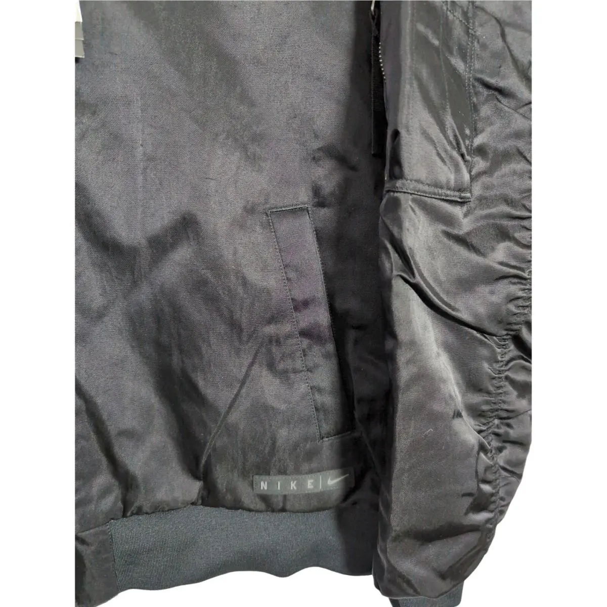 Nike clothing - Nike Reversible Bomber - Reversible Bomber - Black (UPC: 196968936328) 1