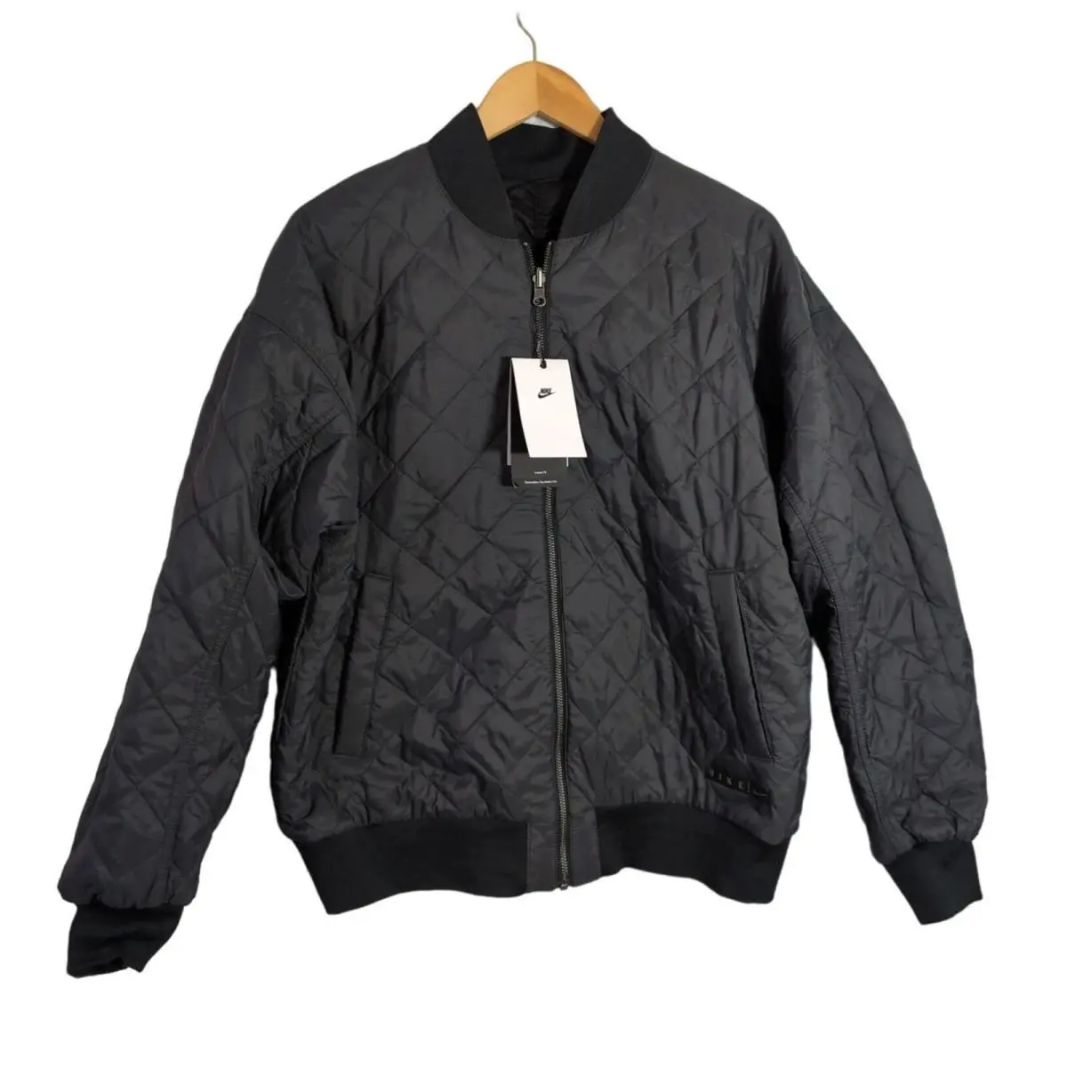 Nike clothing - Nike Reversible Bomber - Reversible Bomber - Black (UPC: 196968936328) 2