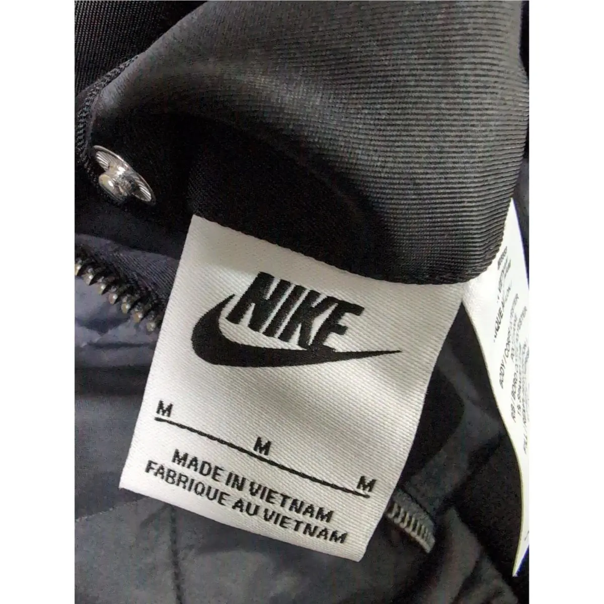 Nike clothing - Nike Reversible Bomber - Reversible Bomber - Black (UPC: 196968936328) 10