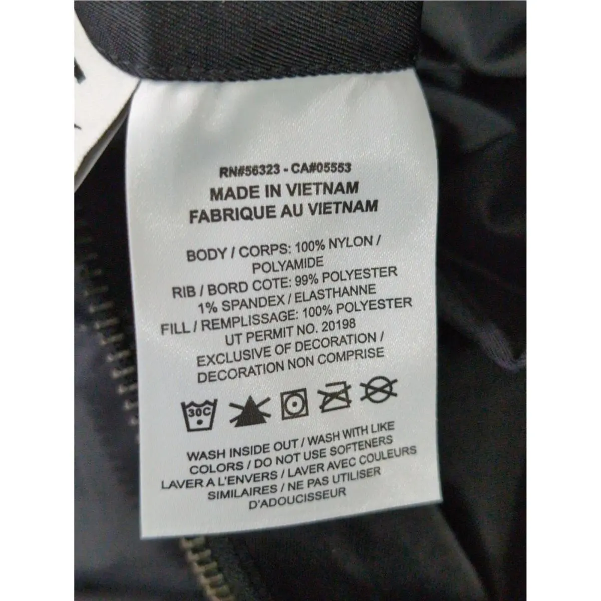 Nike clothing - Nike Reversible Bomber - Reversible Bomber - Black (UPC: 196968936328) 11