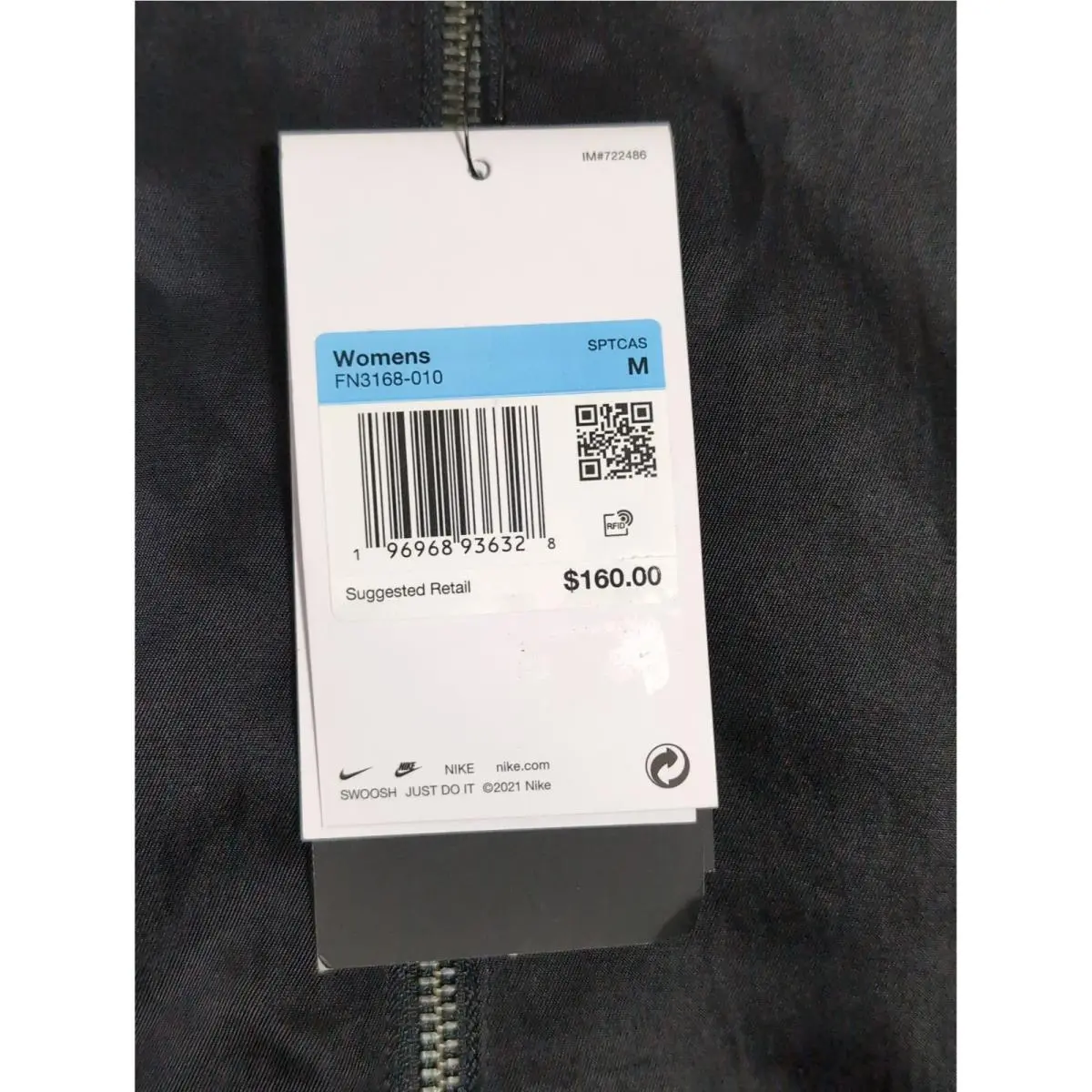 Nike clothing - Nike Reversible Bomber - Reversible Bomber - Black (UPC: 196968936328) 7