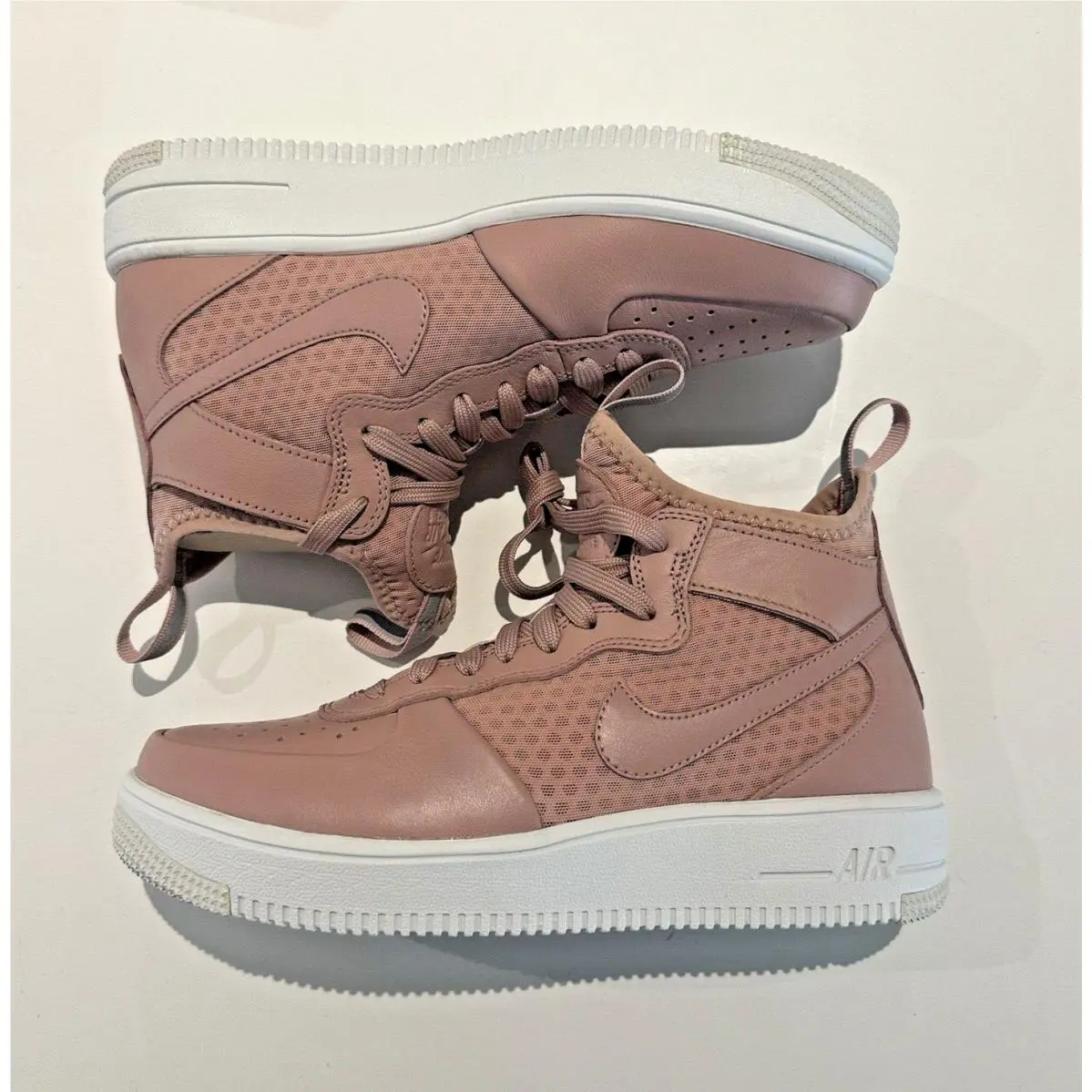 Air Force 1 Ultraforce Mid Nby Pink Womens Shoes 864025-600 Size 8 by Nike